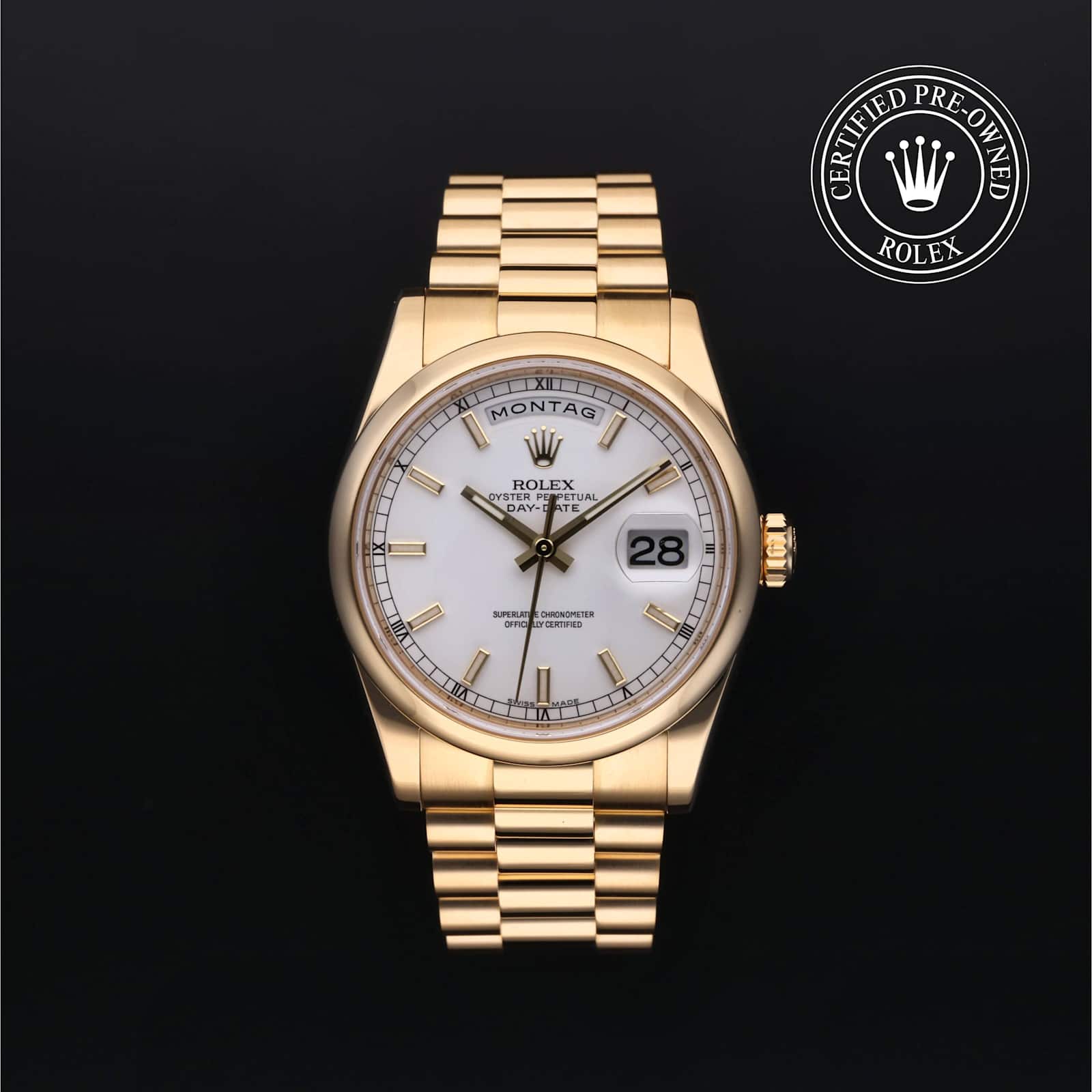 Rolex Day-Date in Yellow Gold, 118208 - Bucherer