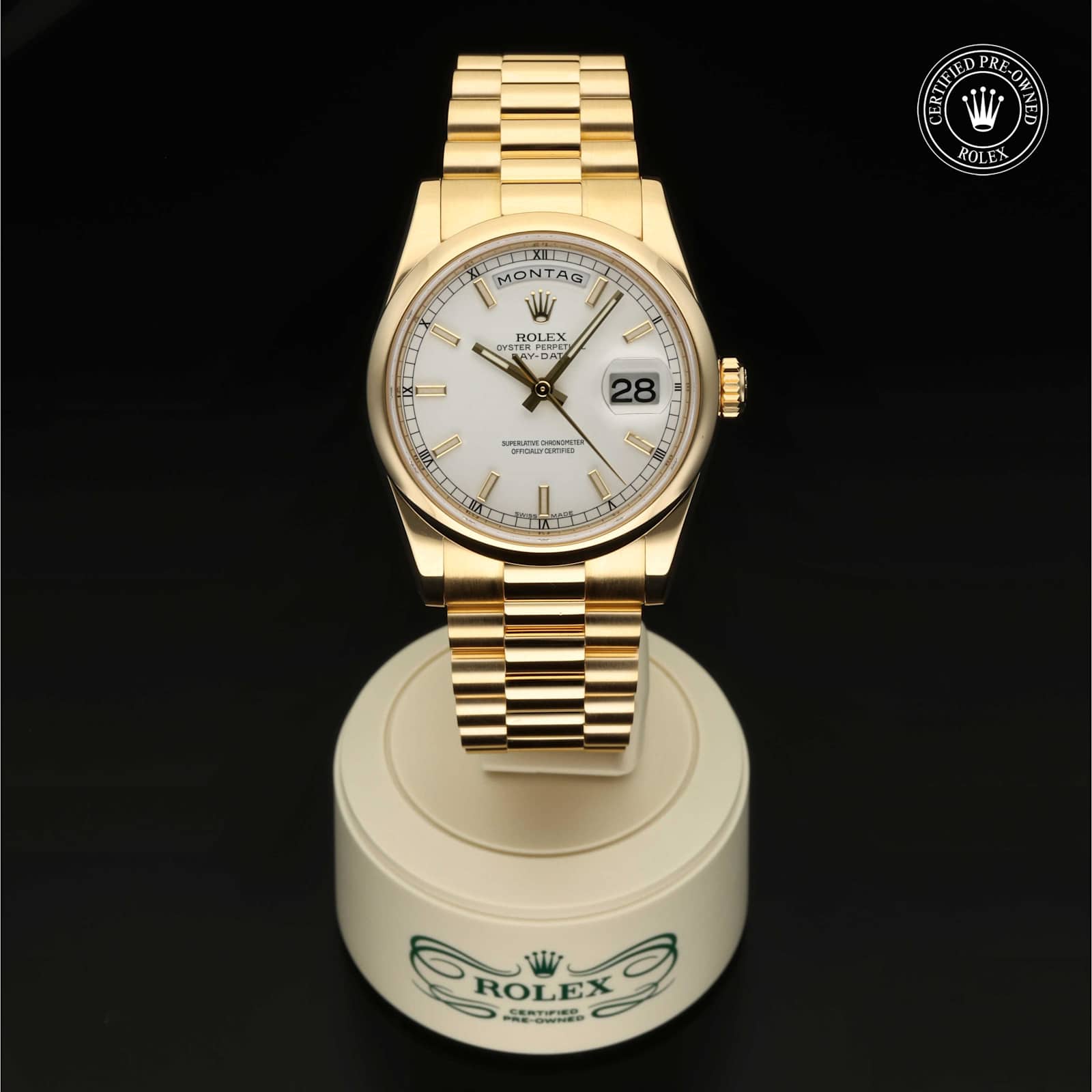 Rolex Day-Date in Yellow Gold, 118208 - Bucherer