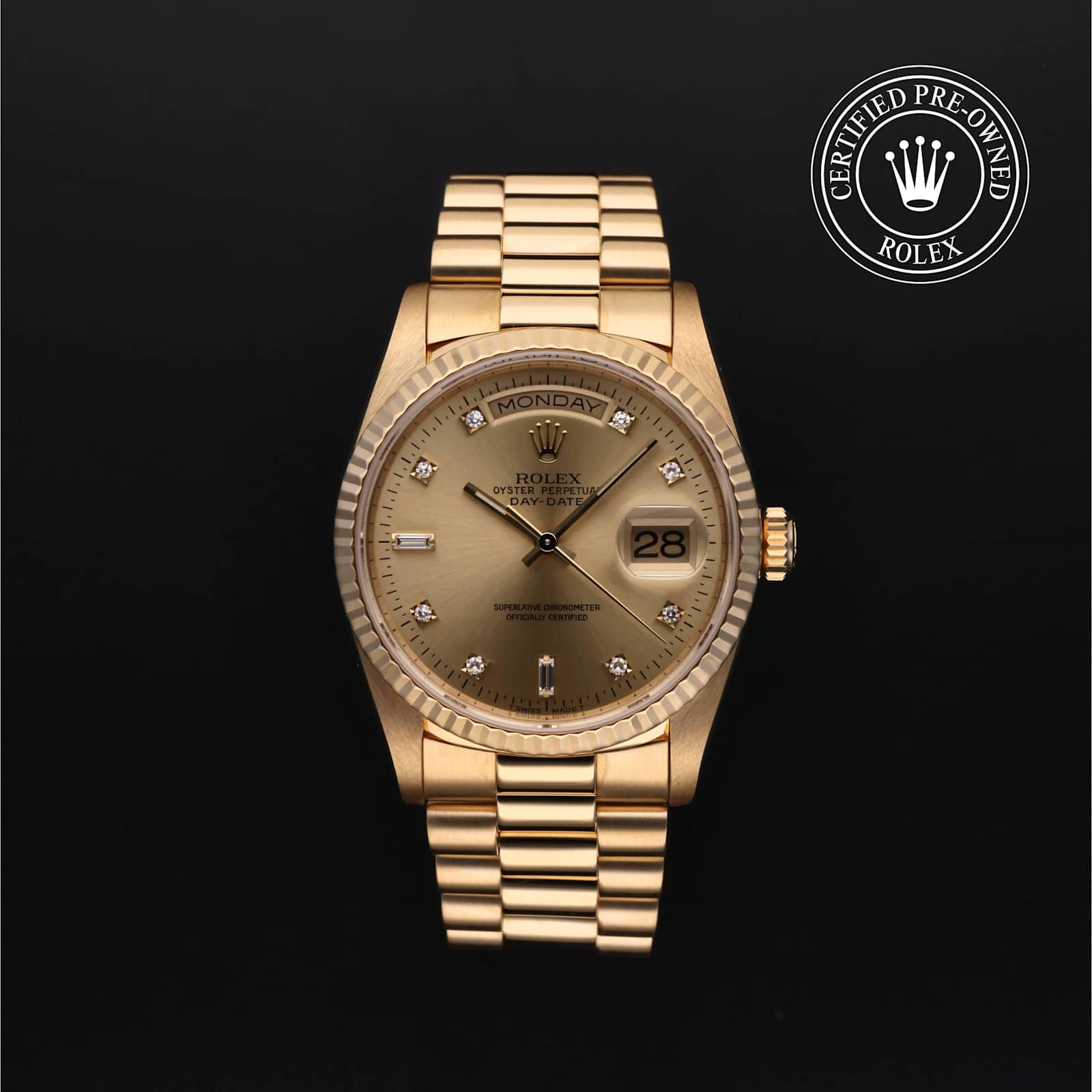 Rolex Day-Date in Yellow Gold, 18238 - Bucherer