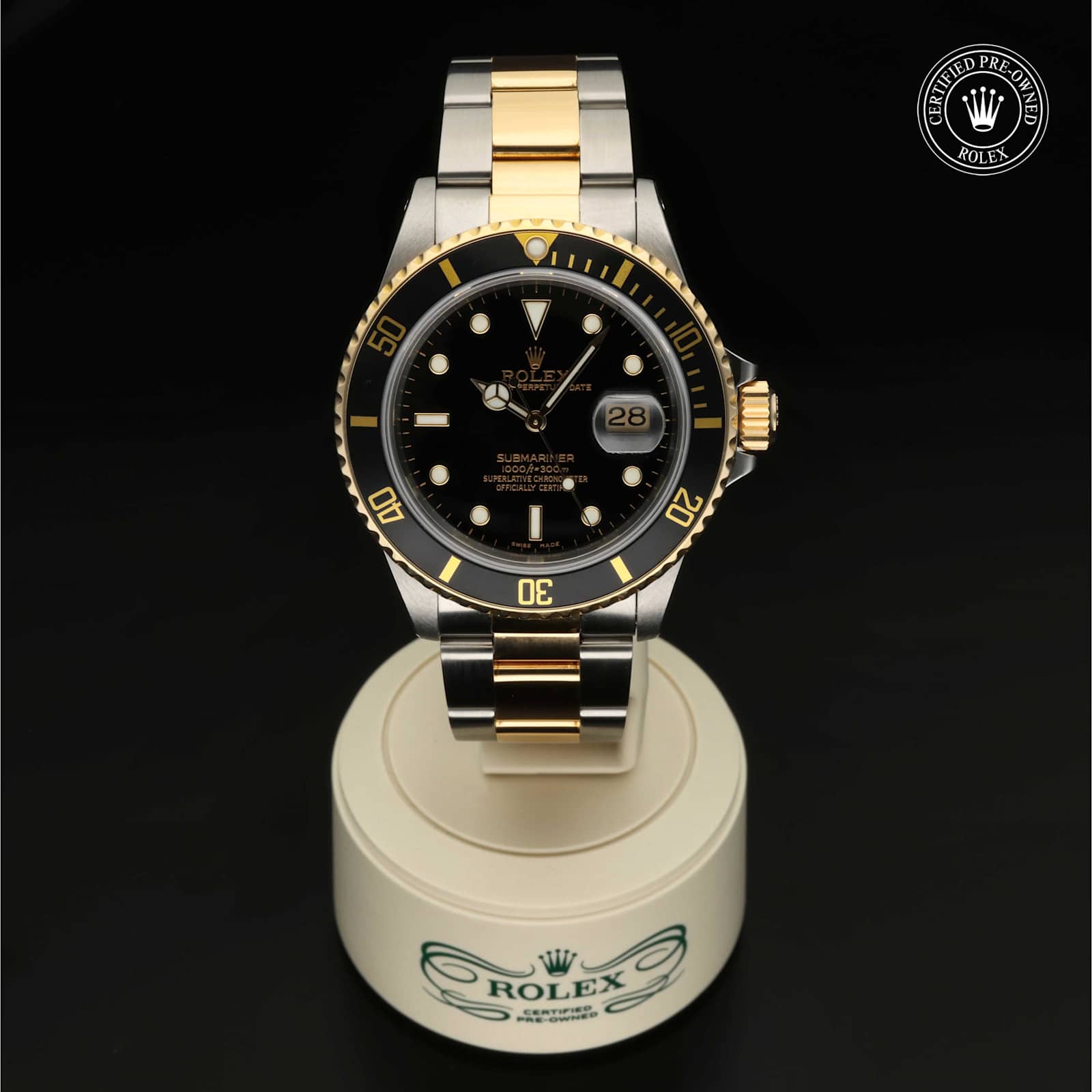 Rolex Submariner Date in Bicolour, 16803 - Bucherer