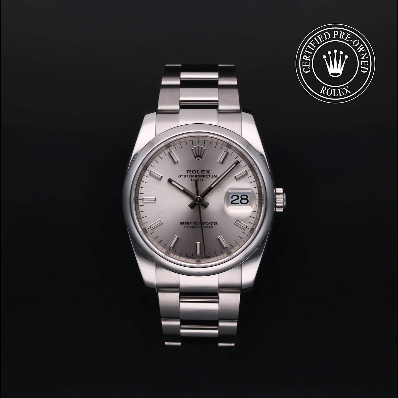 Rolex Date in Steel, 115200 - Bucherer