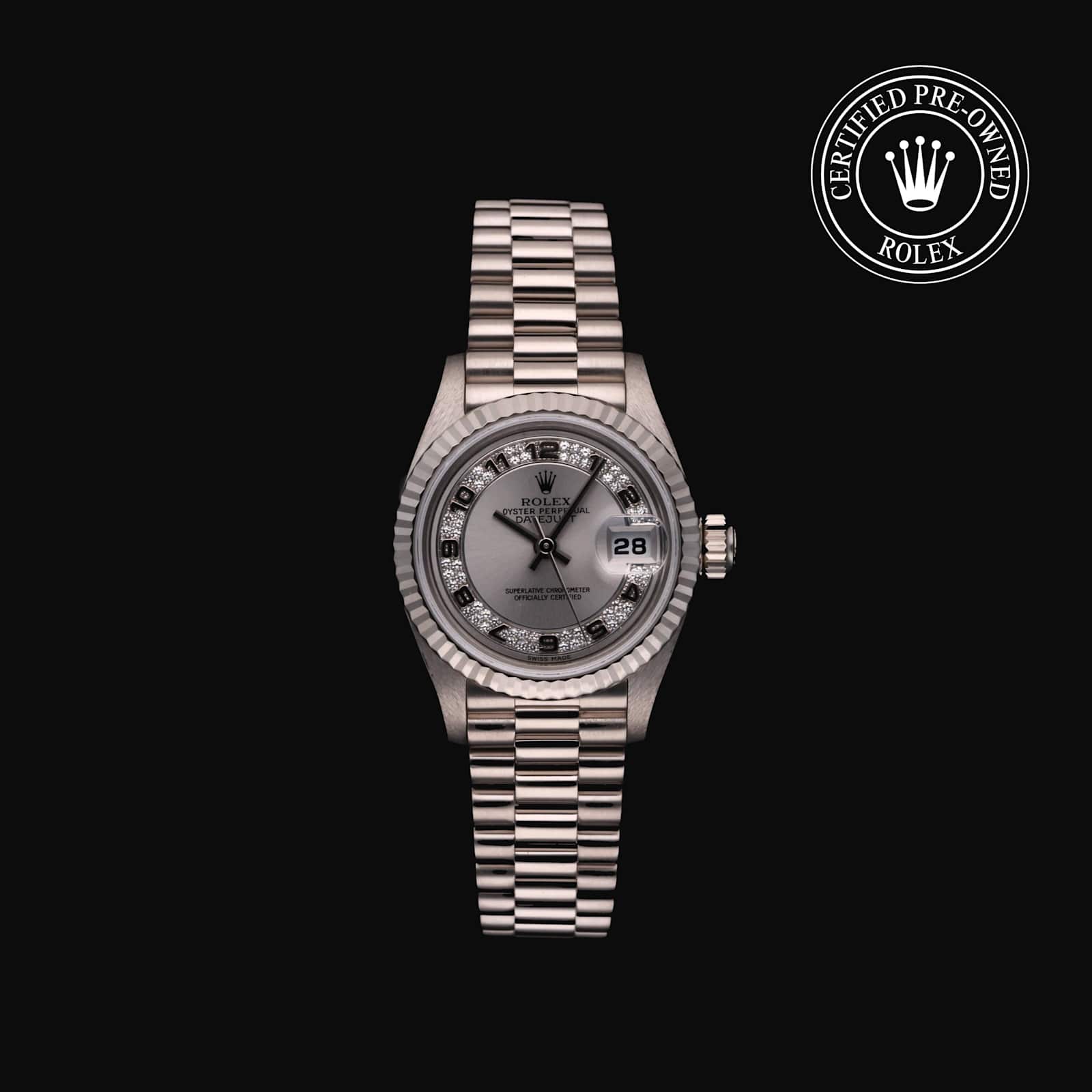 Rolex Datejust in White Gold, 69179 - Bucherer