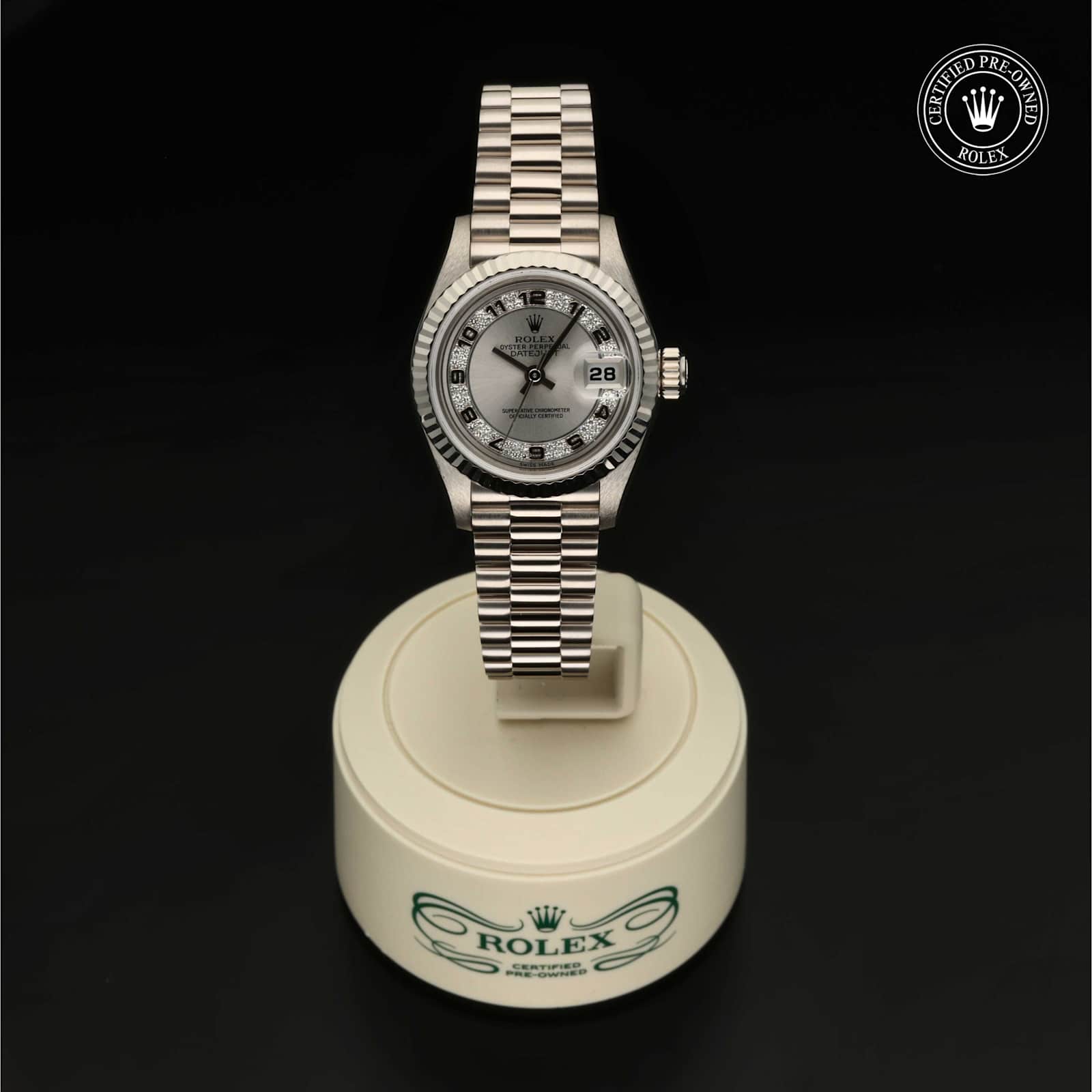 Rolex Datejust in White Gold, 69179 - Bucherer