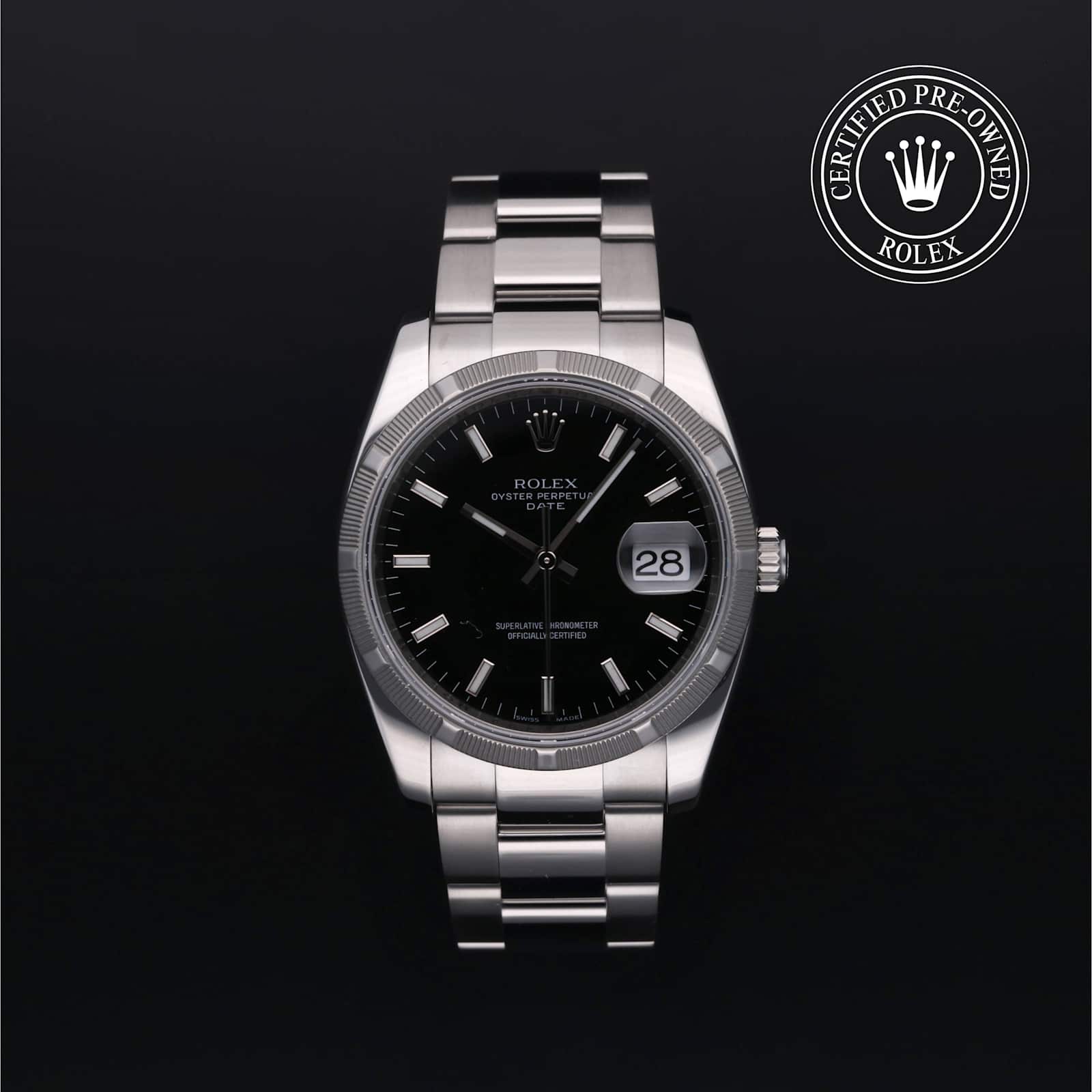 Rolex Date in Steel, 115210 - Bucherer