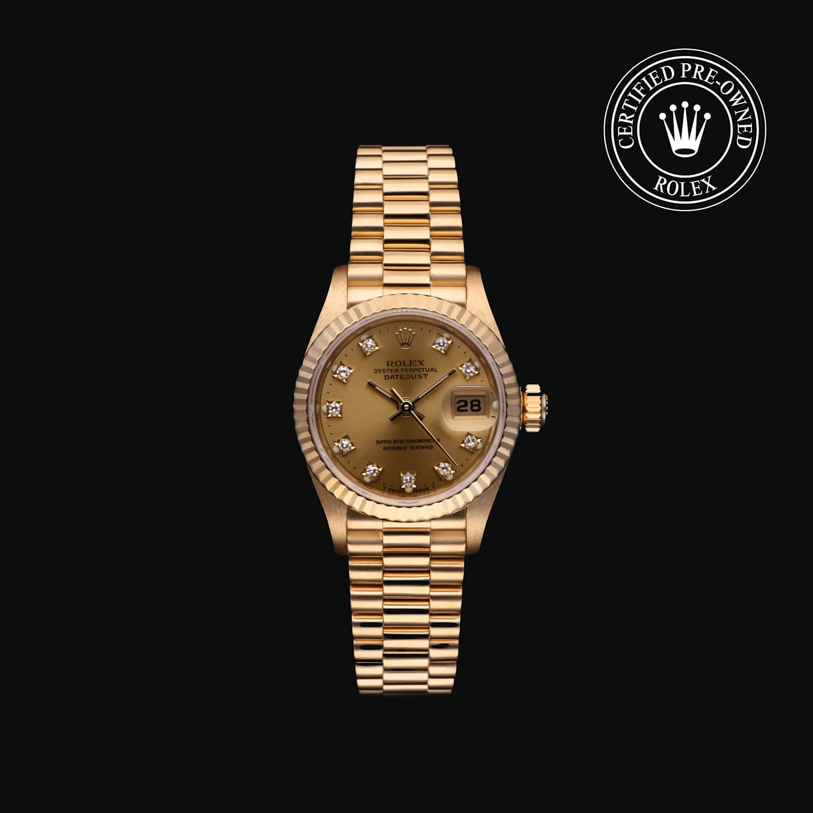 Rolex Datejust in Yellow Gold, 69178 - Bucherer