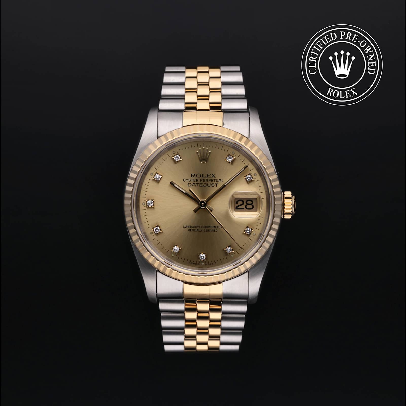 Rolex Datejust in Bicolour, 16233 - Bucherer