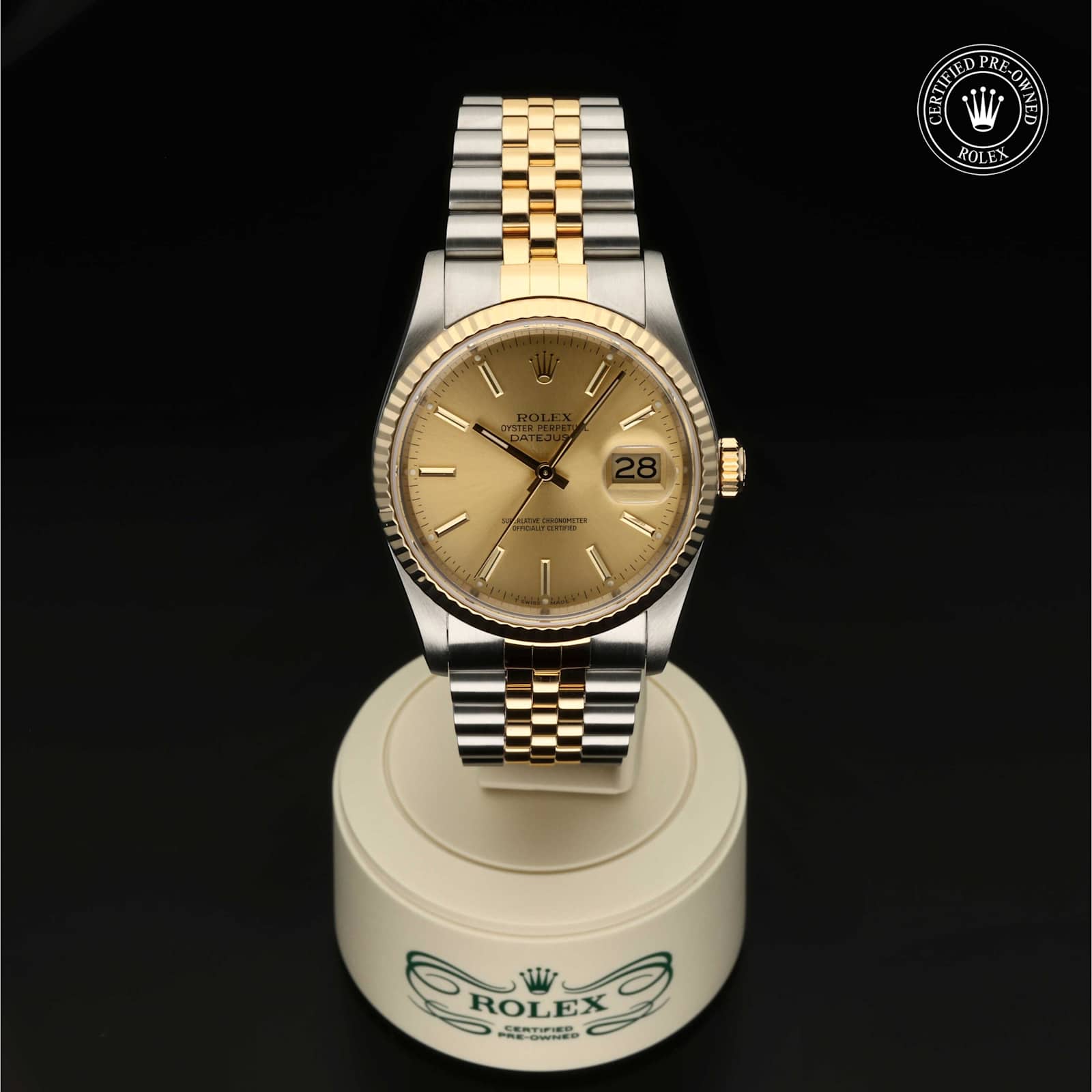 Rolex Datejust in Bicolour, 16233 - Bucherer