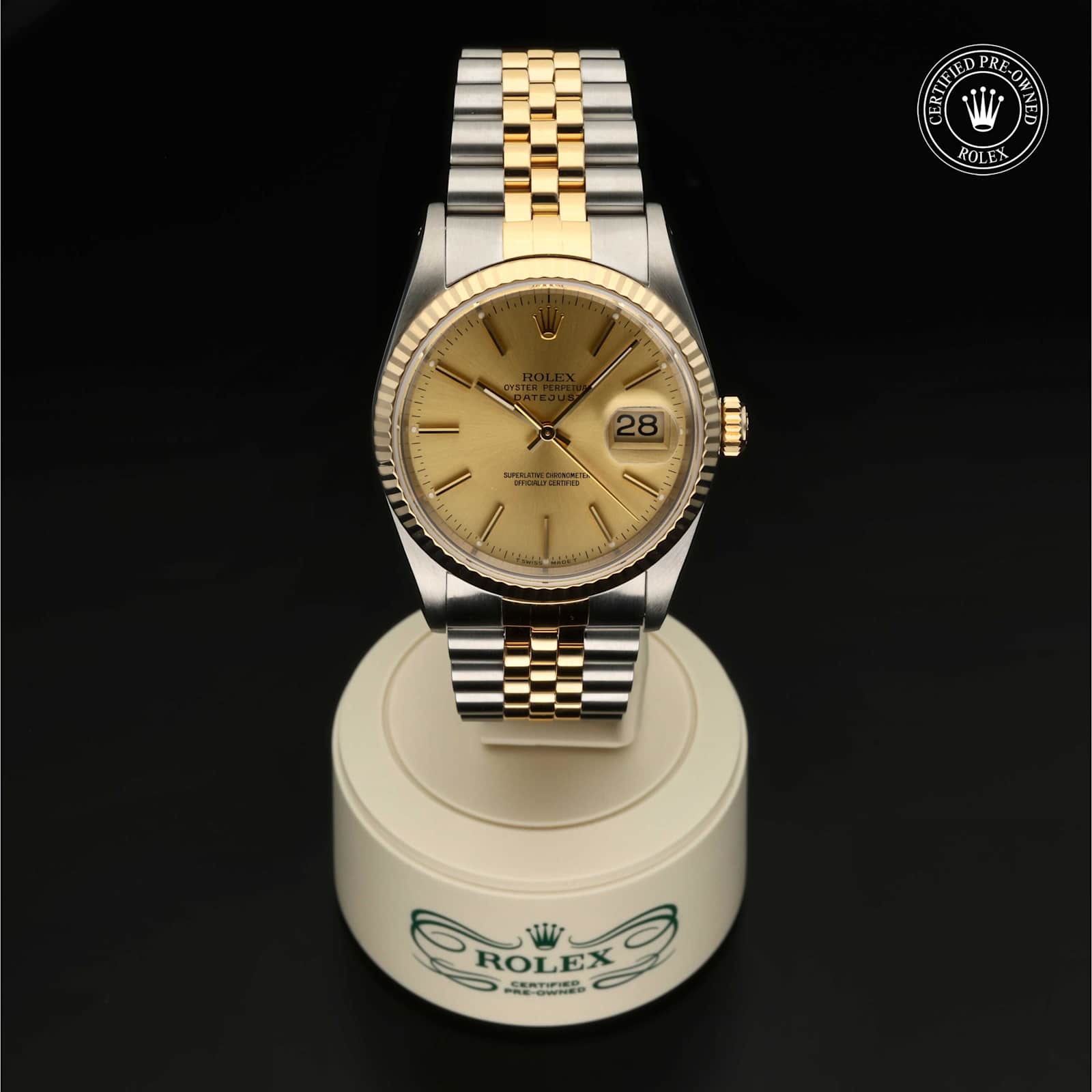 Rolex Datejust in Bicolour, 16233 - Bucherer