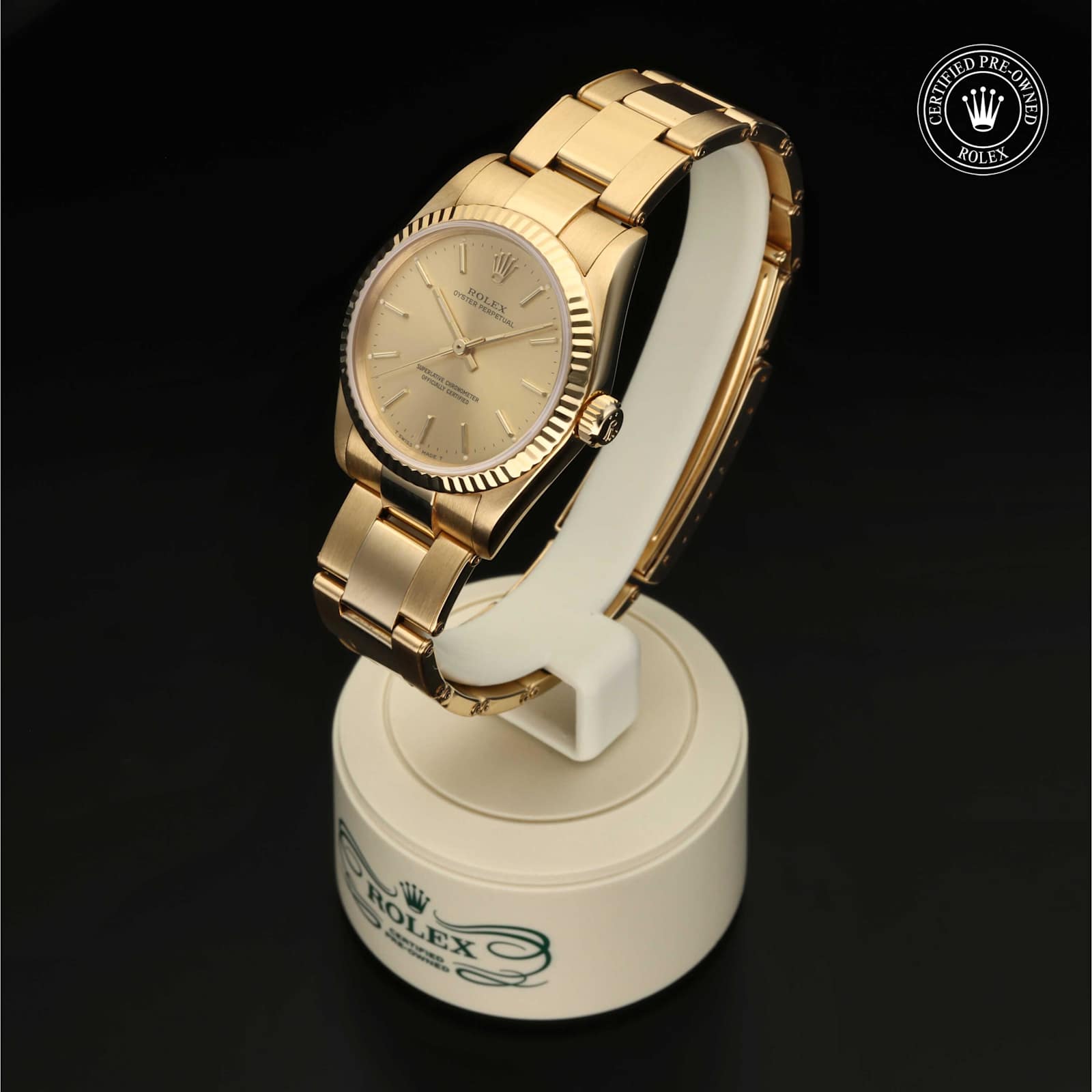 Rolex Oyster Perpetual in Yellow Gold, 67518 - Bucherer