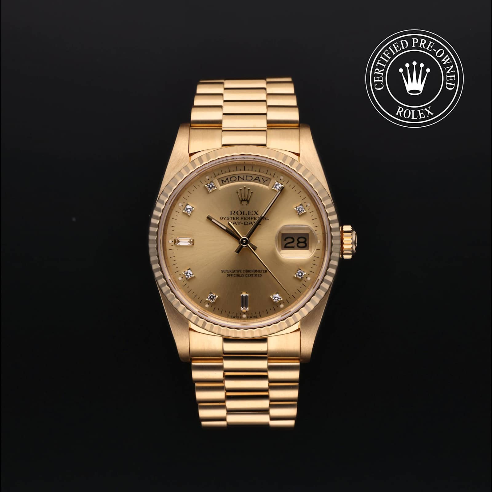 Rolex Day-Date in Yellow Gold, 18238 - Bucherer