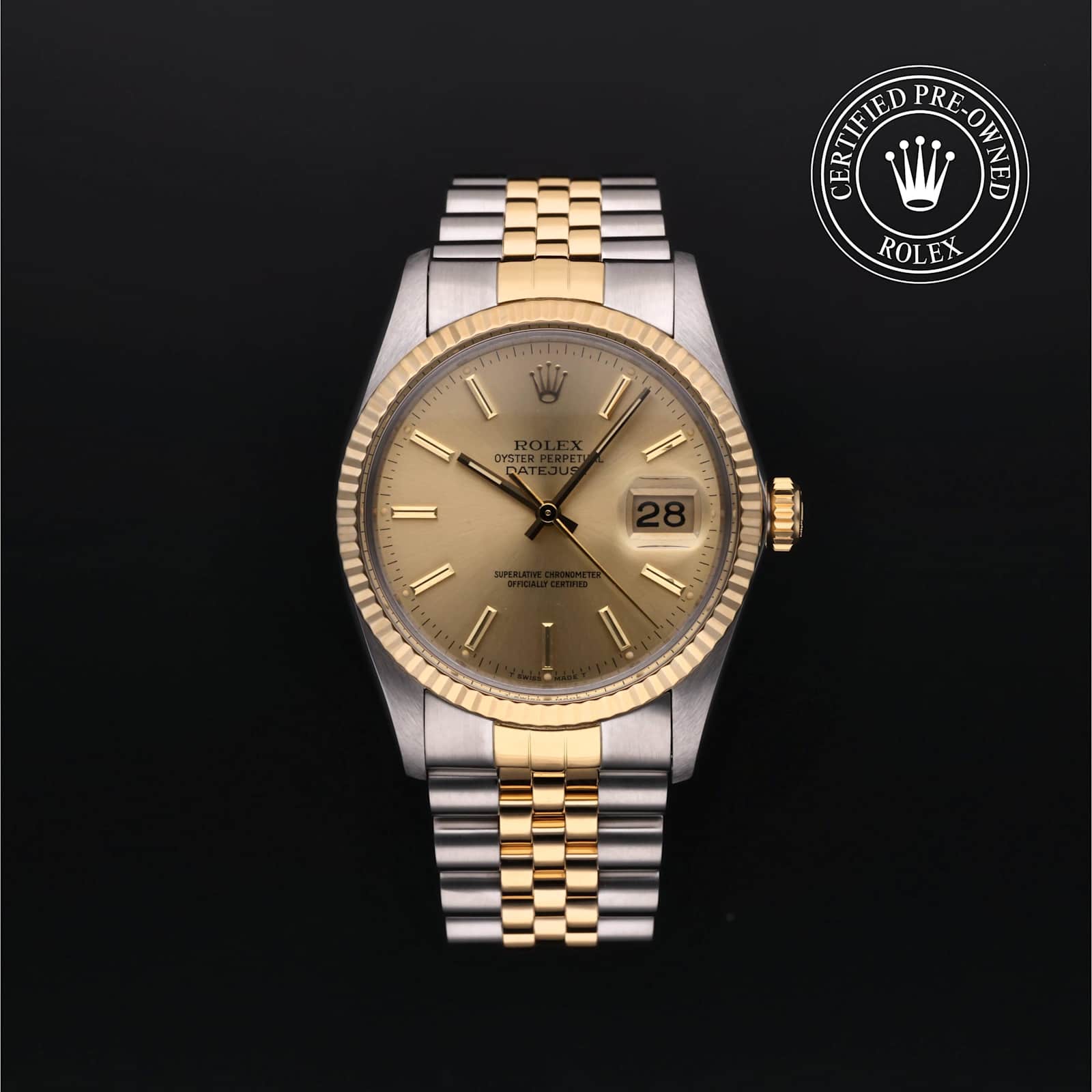 Rolex Datejust in Bicolour, 16013 - Bucherer
