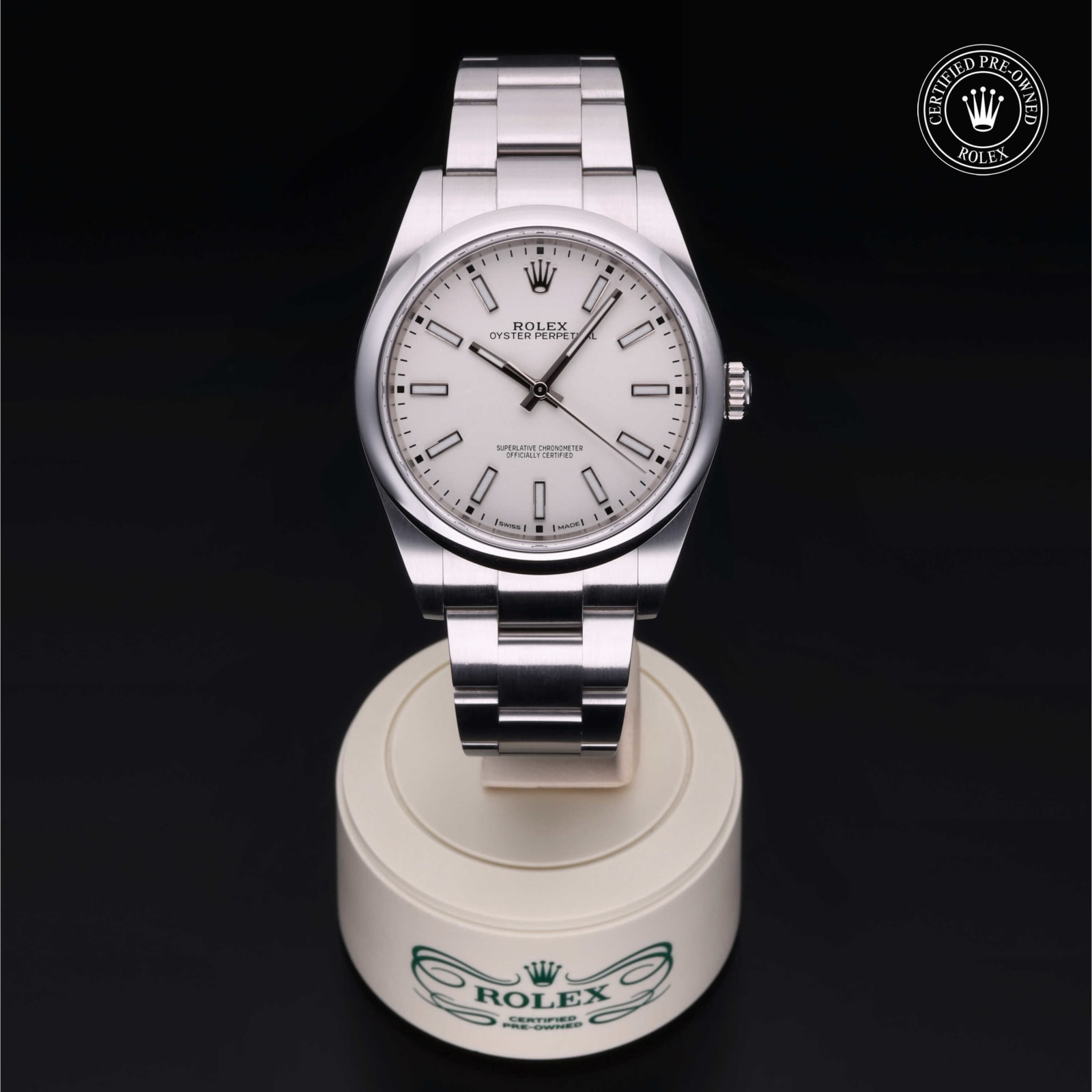 Oyster Perpetual  Certified Pre-Owned