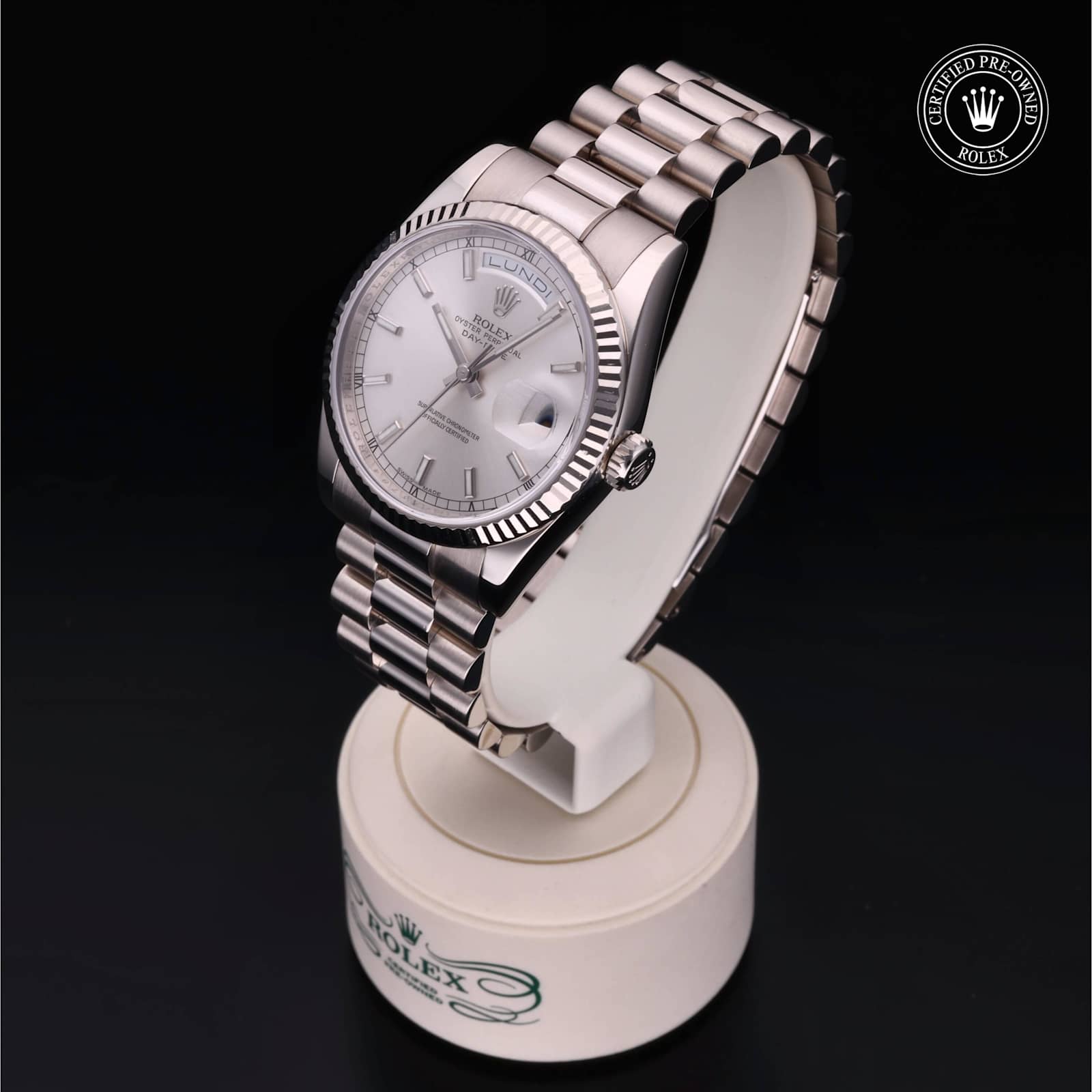 Rolex Day-Date in White Gold, 118239 - Bucherer