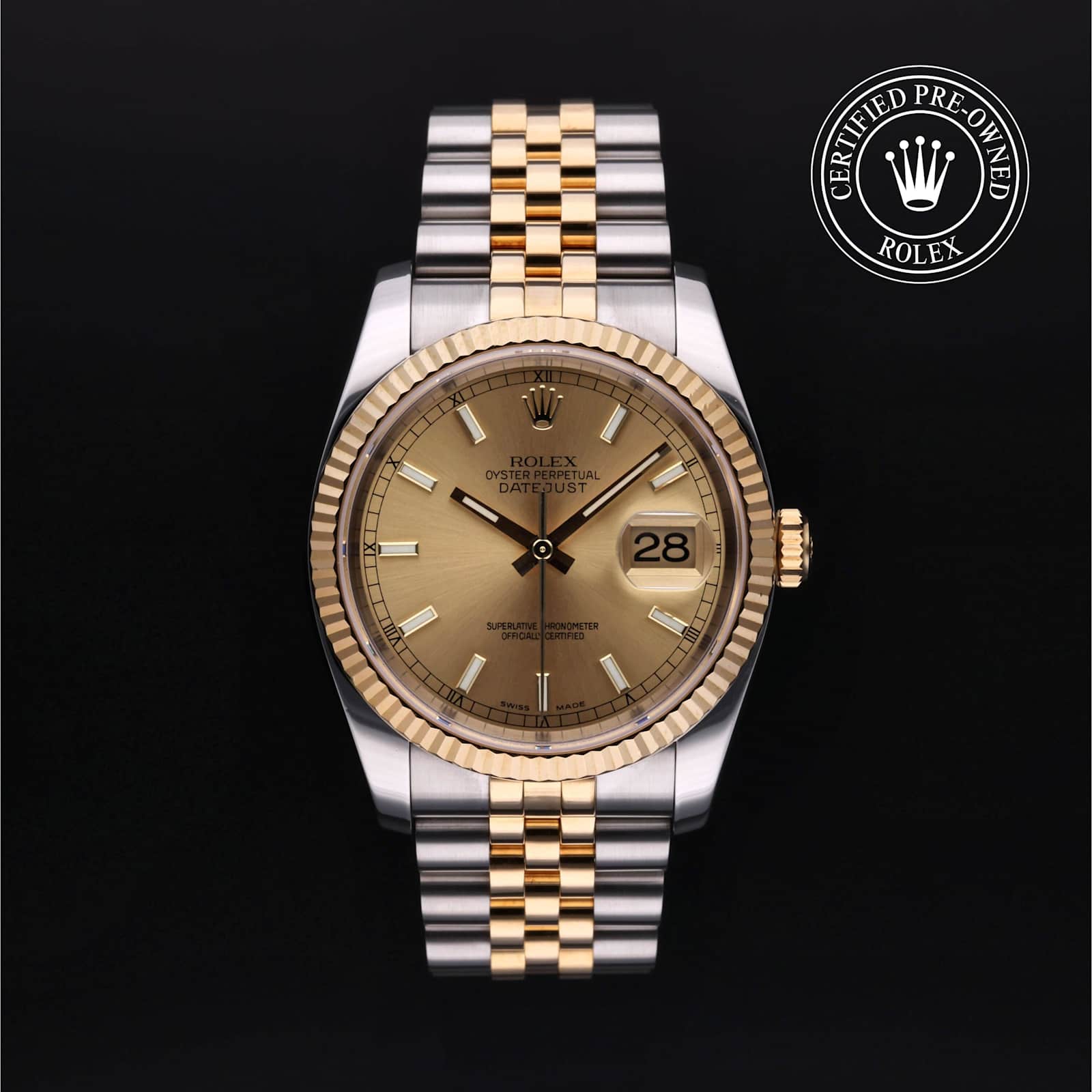 Rolex Datejust in Bicolour, 116233 - Bucherer