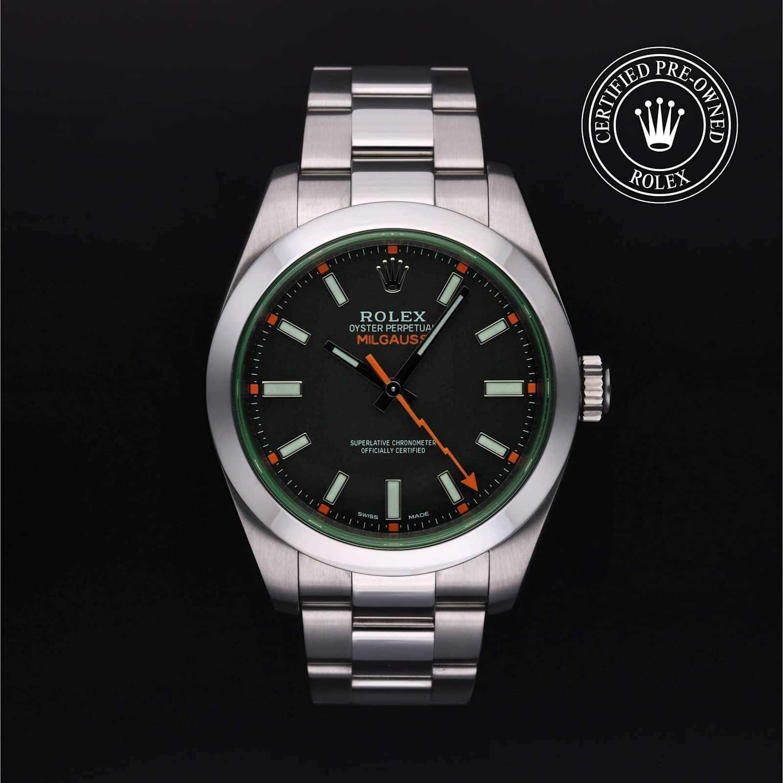 Rolex Milgauss in Steel, 116400 - Bucherer