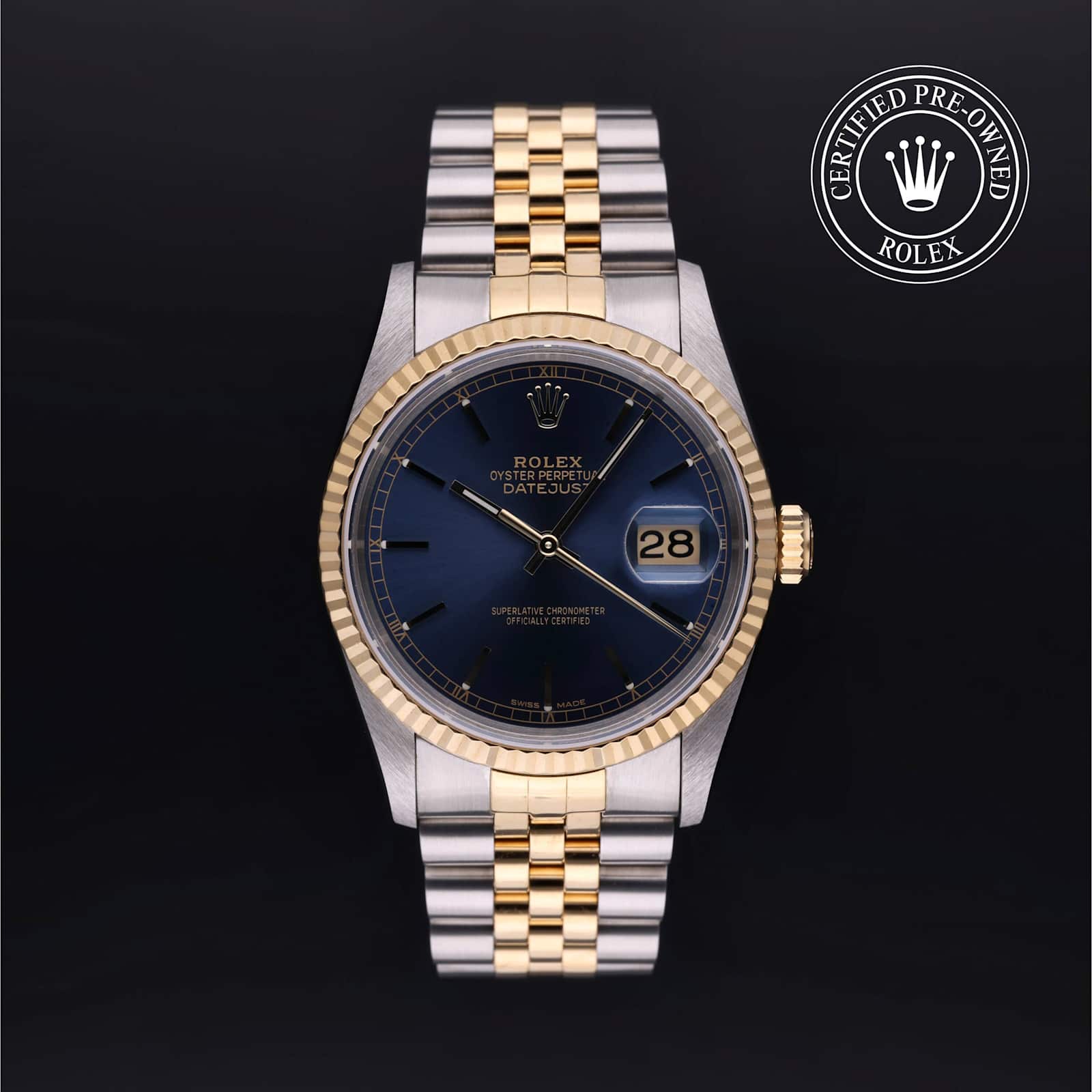Rolex Datejust in Bicolour, 16233 - Bucherer