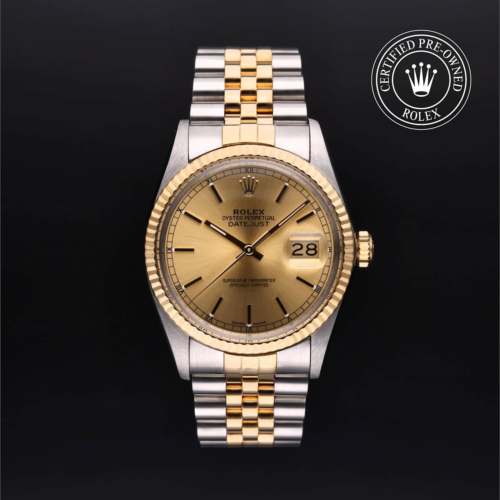Rolex Datejust in Bicolour, 16013 - Bucherer