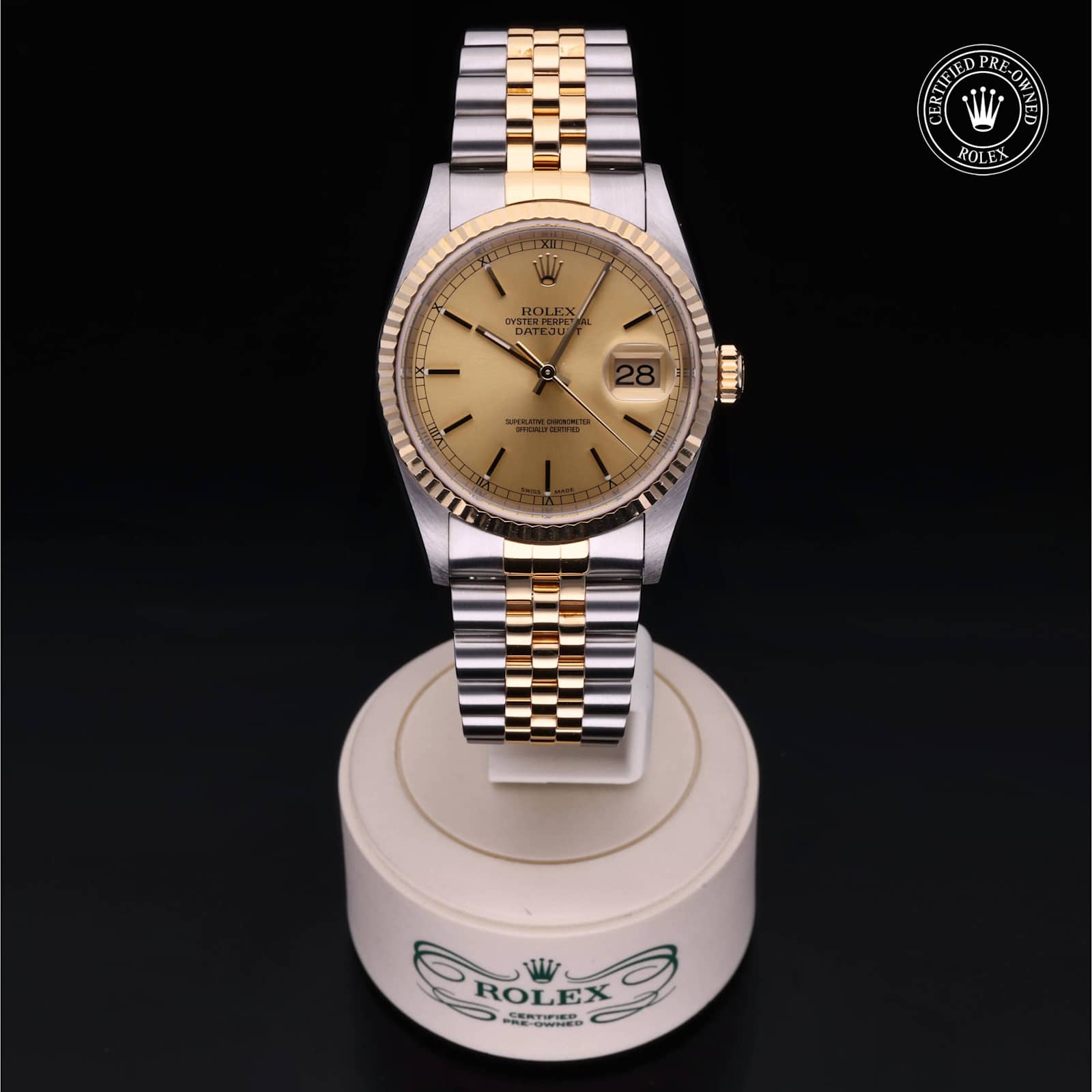 Rolex Datejust in Bicolour, 16233 - Bucherer