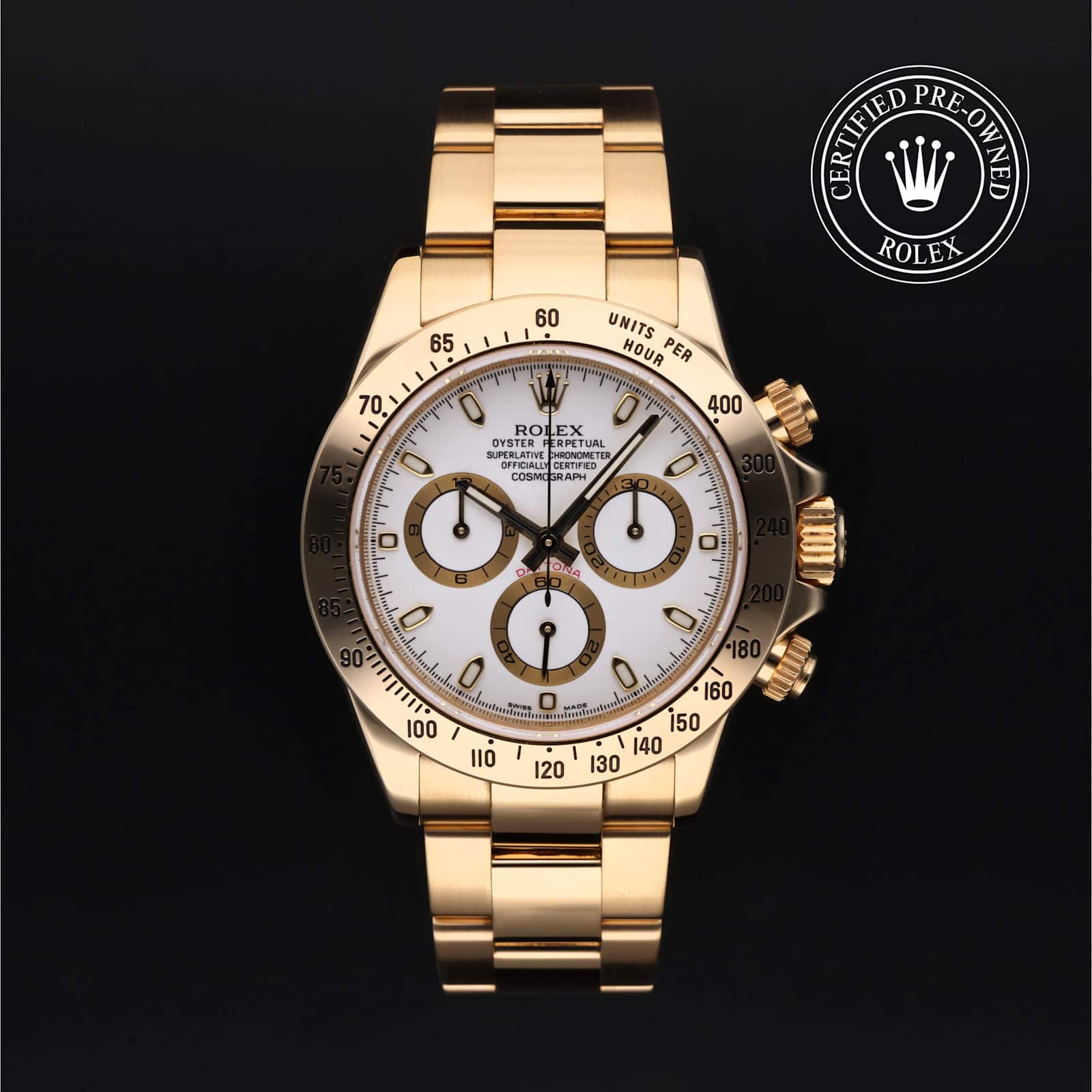 Rolex Cosmograph Daytona in Yellow gold, 116528 - Bucherer