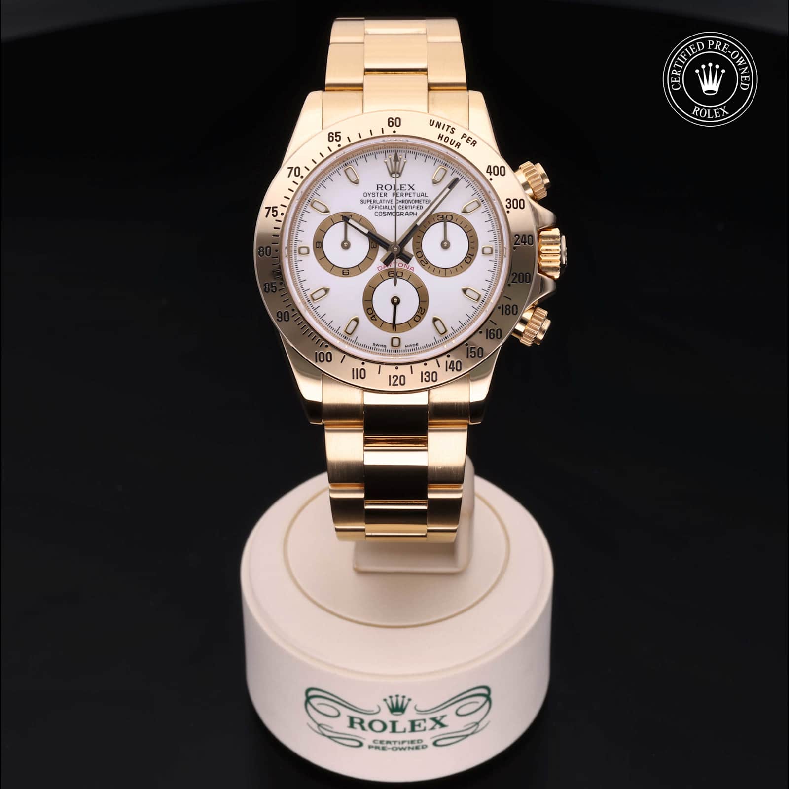 Rolex Cosmograph Daytona in Yellow gold, 116528 - Bucherer