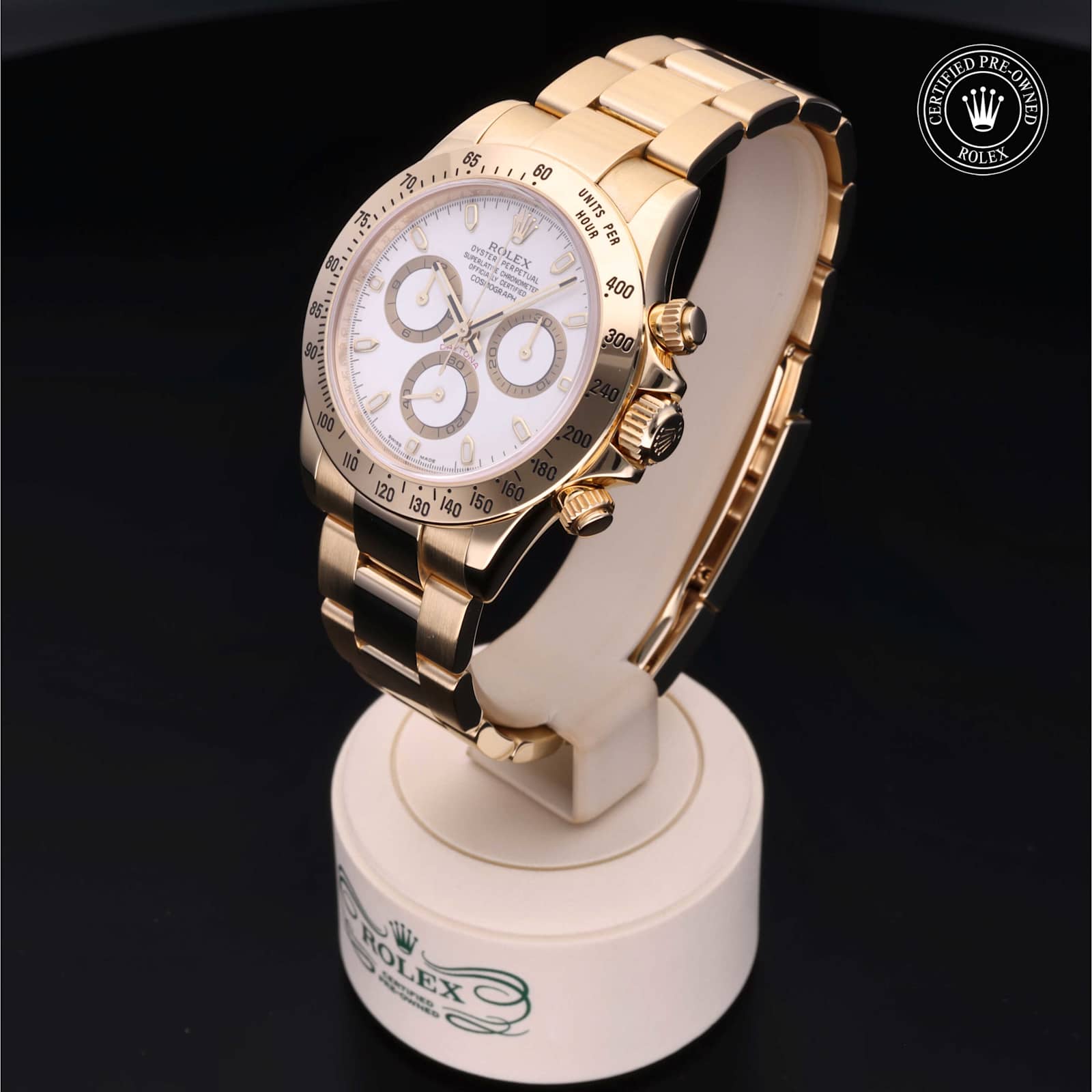 Rolex Cosmograph Daytona in Yellow gold, 116528 - Bucherer