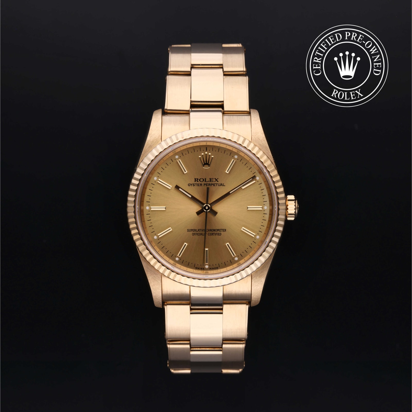 Oyster Perpetual  Certified Pre-Owned