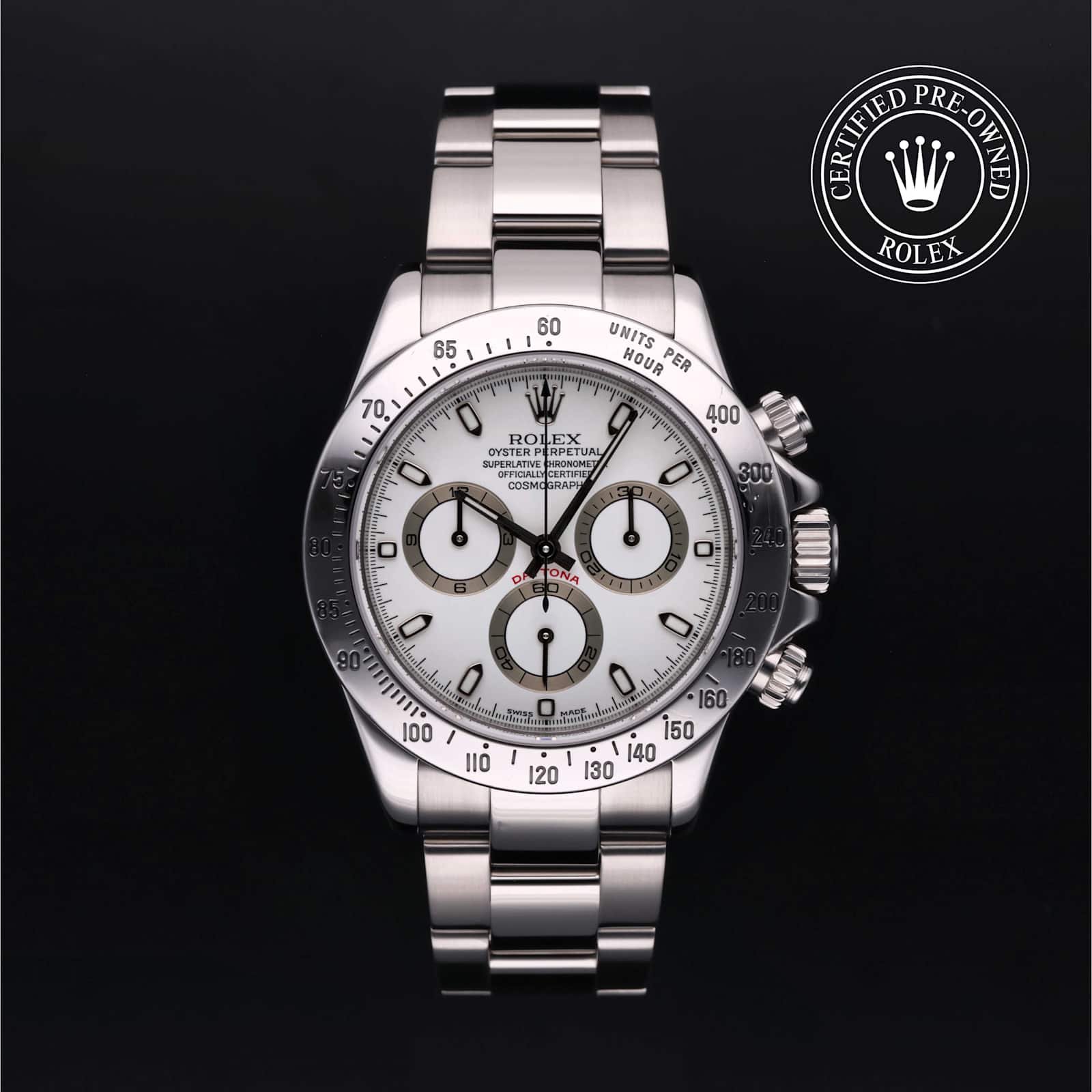 Rolex Cosmograph Daytona in Stainless steel, 116520 - Bucherer