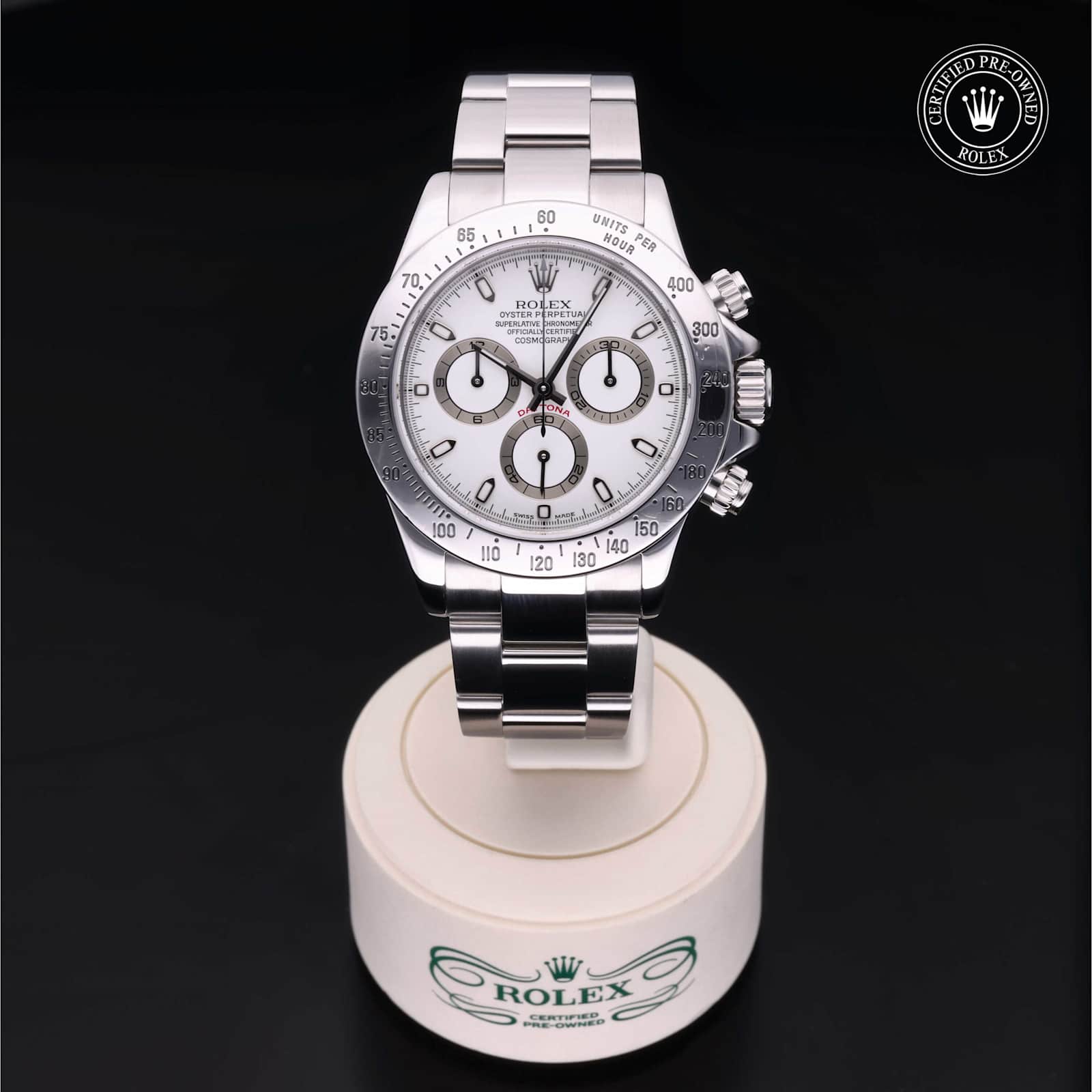 Rolex Cosmograph Daytona in Stainless steel, 116520 - Bucherer