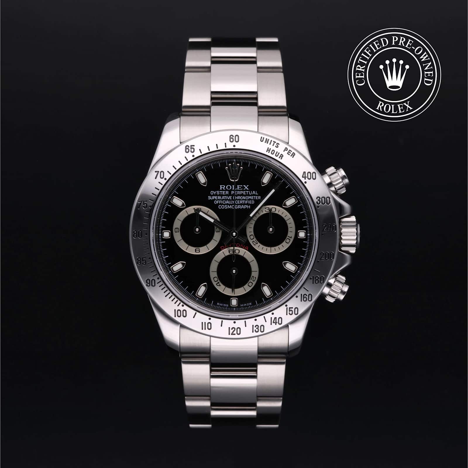 Rolex Cosmograph Daytona in Stainless steel, 116520 - Bucherer