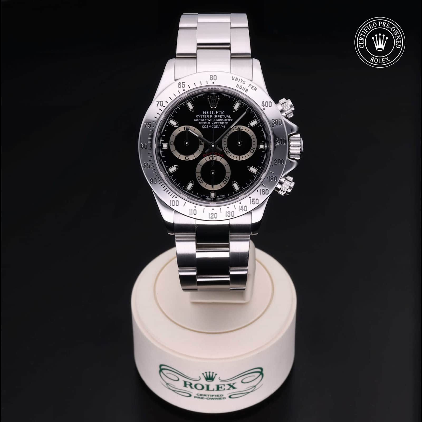 Rolex Cosmograph Daytona in Stainless steel, 116520 - Bucherer