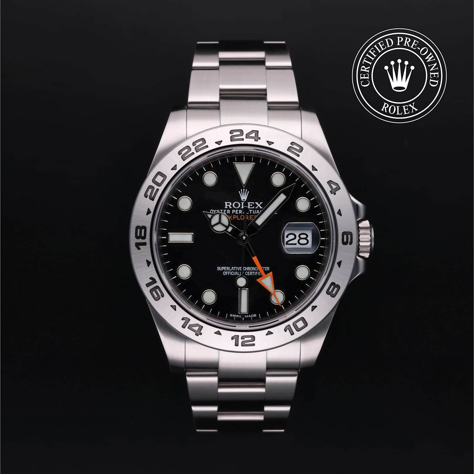 Rolex Explorer II in Stainless steel, 216570 - Bucherer