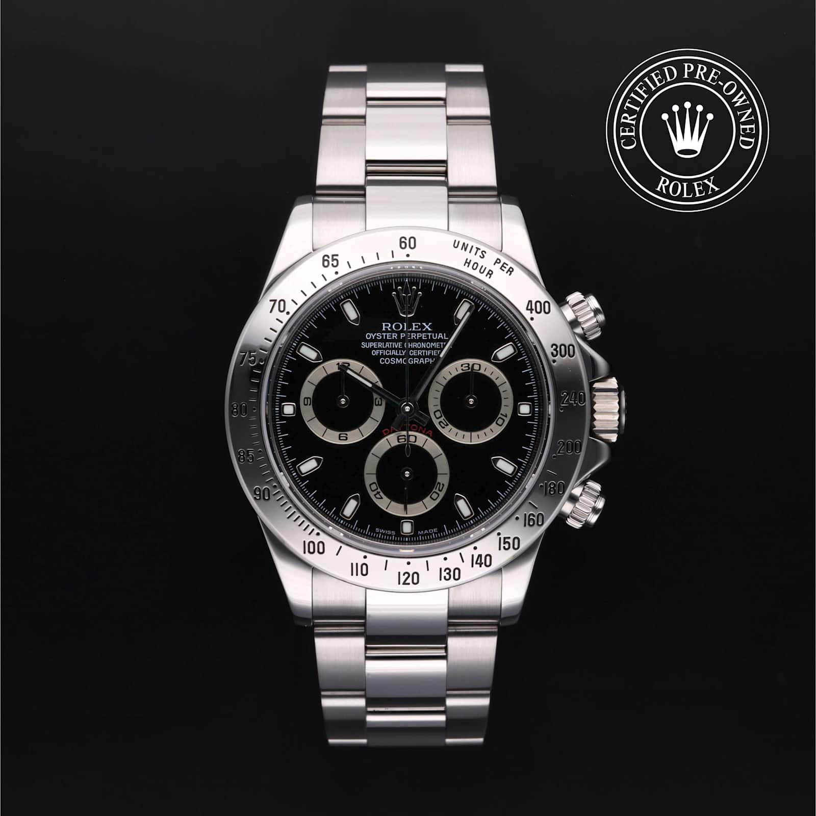 Rolex Cosmograph Daytona in Stainless steel, 116520 - Bucherer