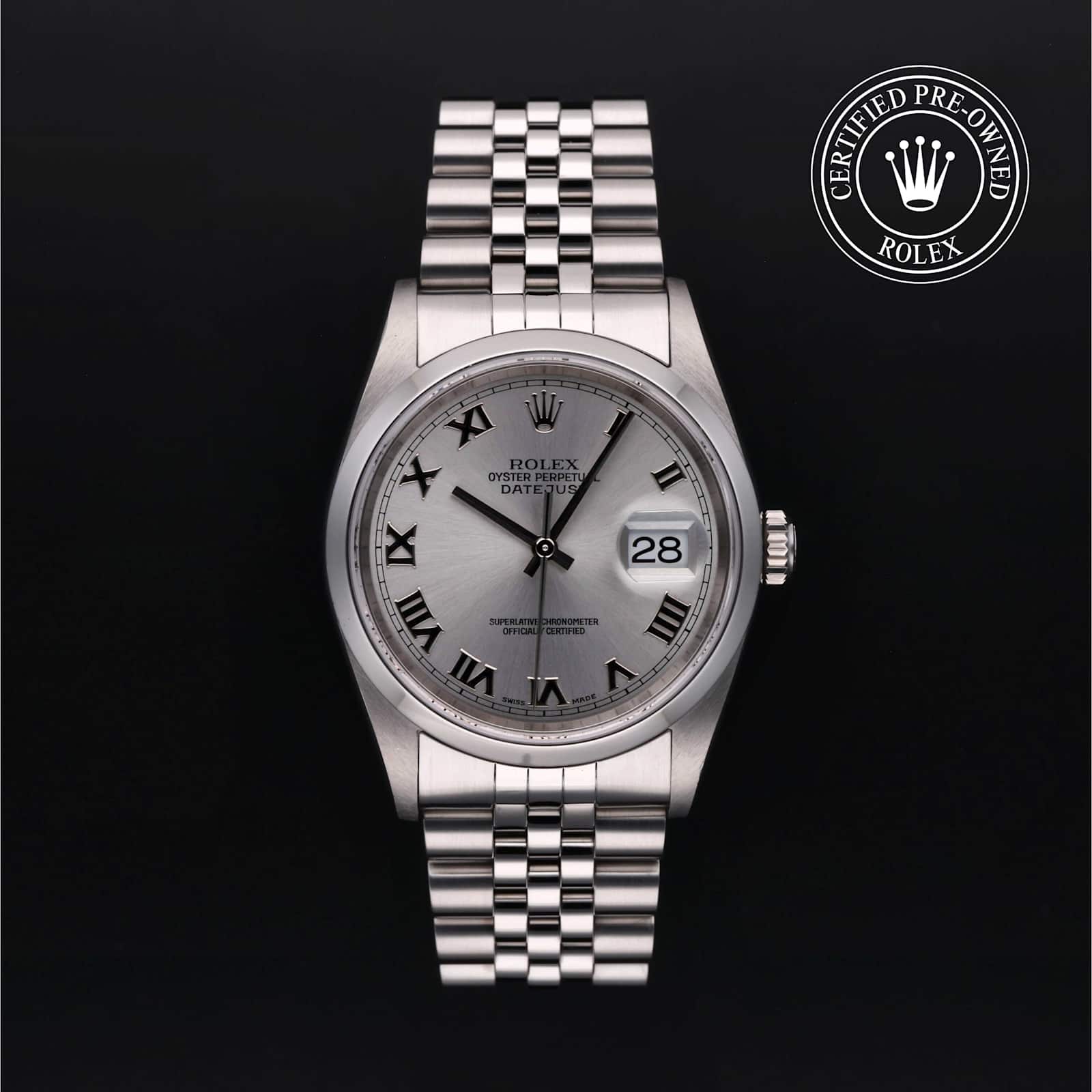 Rolex Datejust in Stainless steel, 16200 - Bucherer