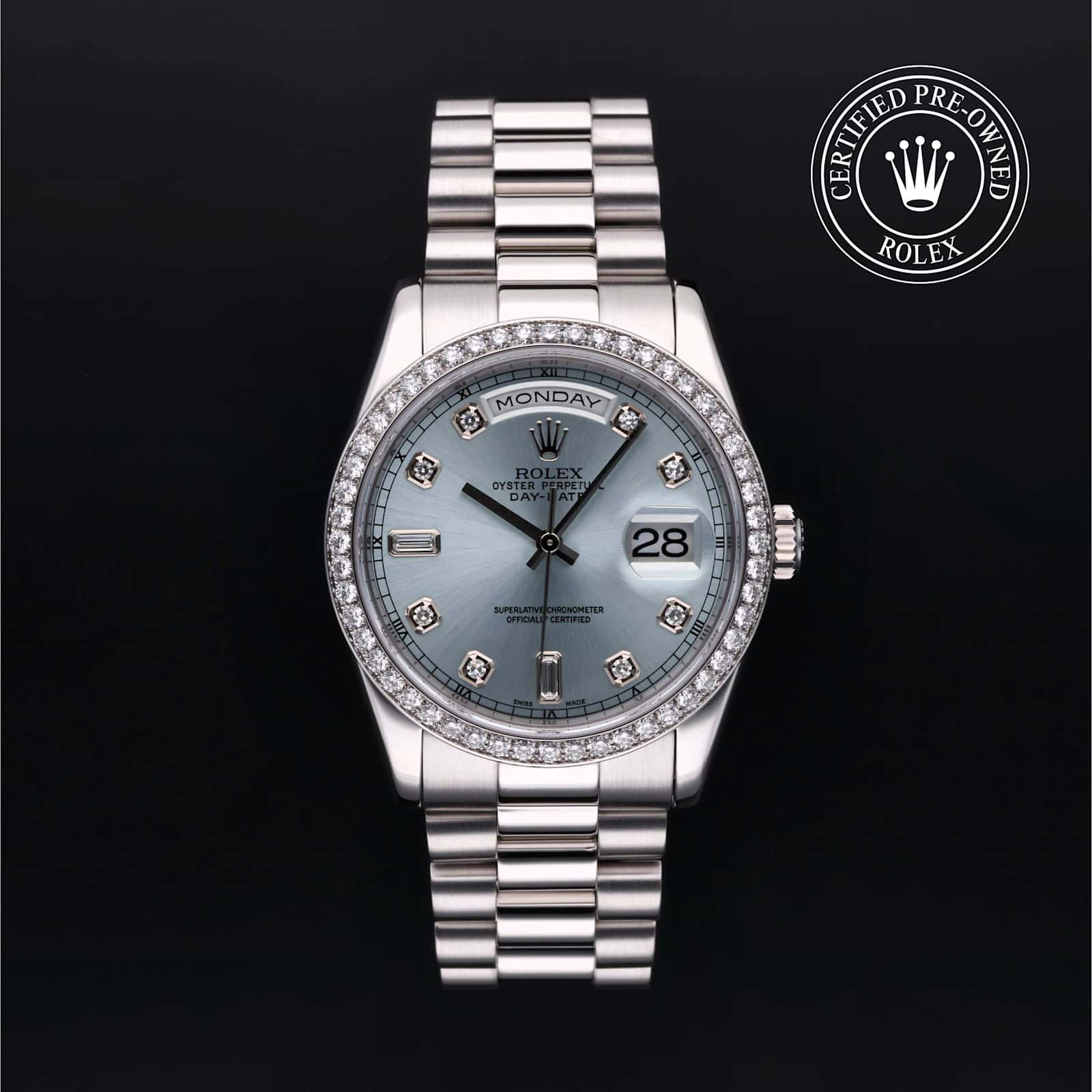 Rolex Day-Date in Platinum, 118346 - Bucherer