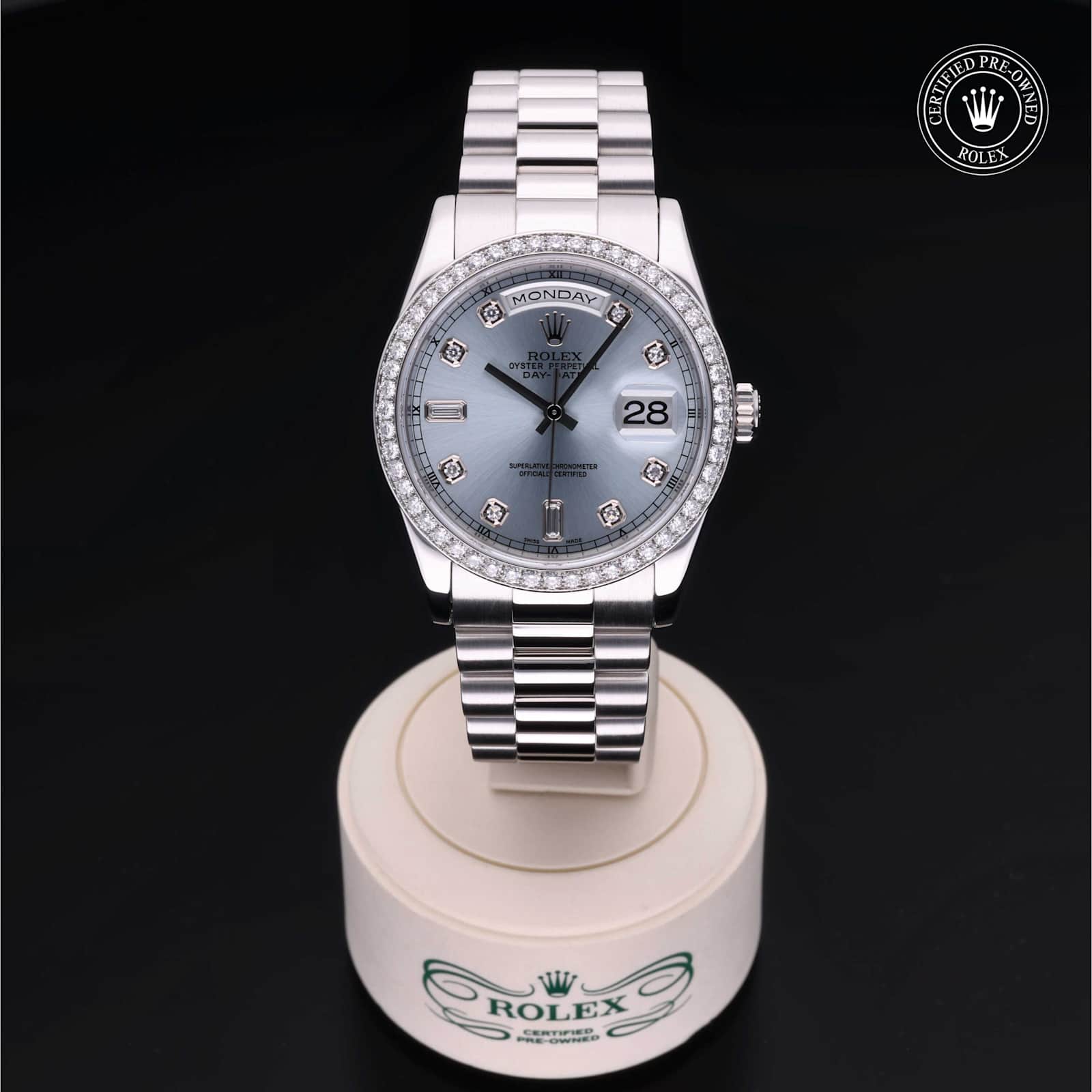 Rolex Day-Date in Platinum, 118346 - Bucherer