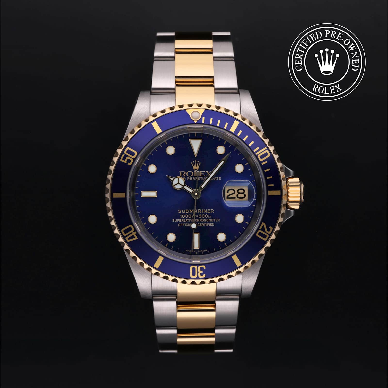 Rolex Submariner Date in Bicolour, 16613 - Bucherer
