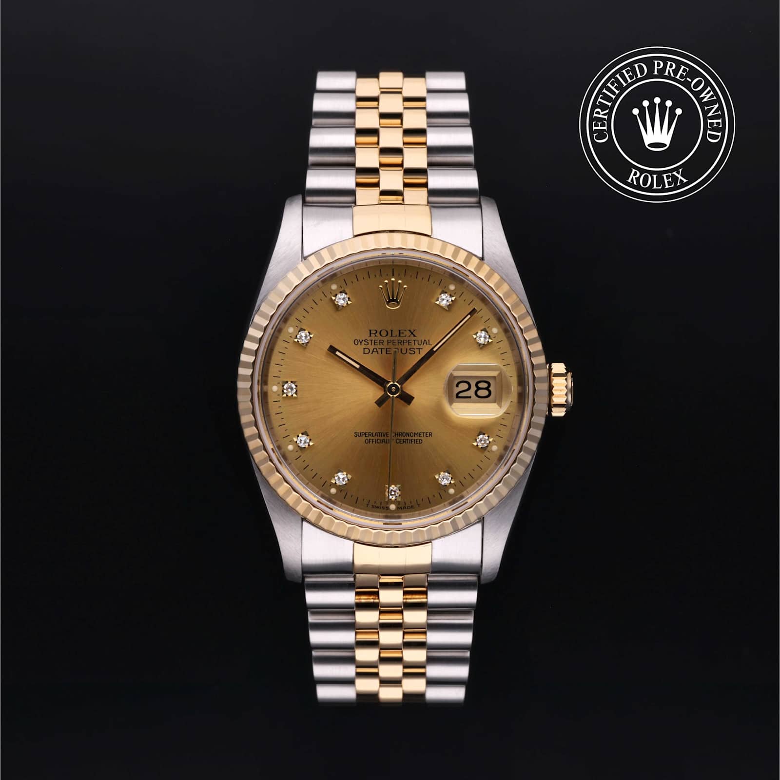 Rolex Datejust in Bicolour, 16233 - Bucherer