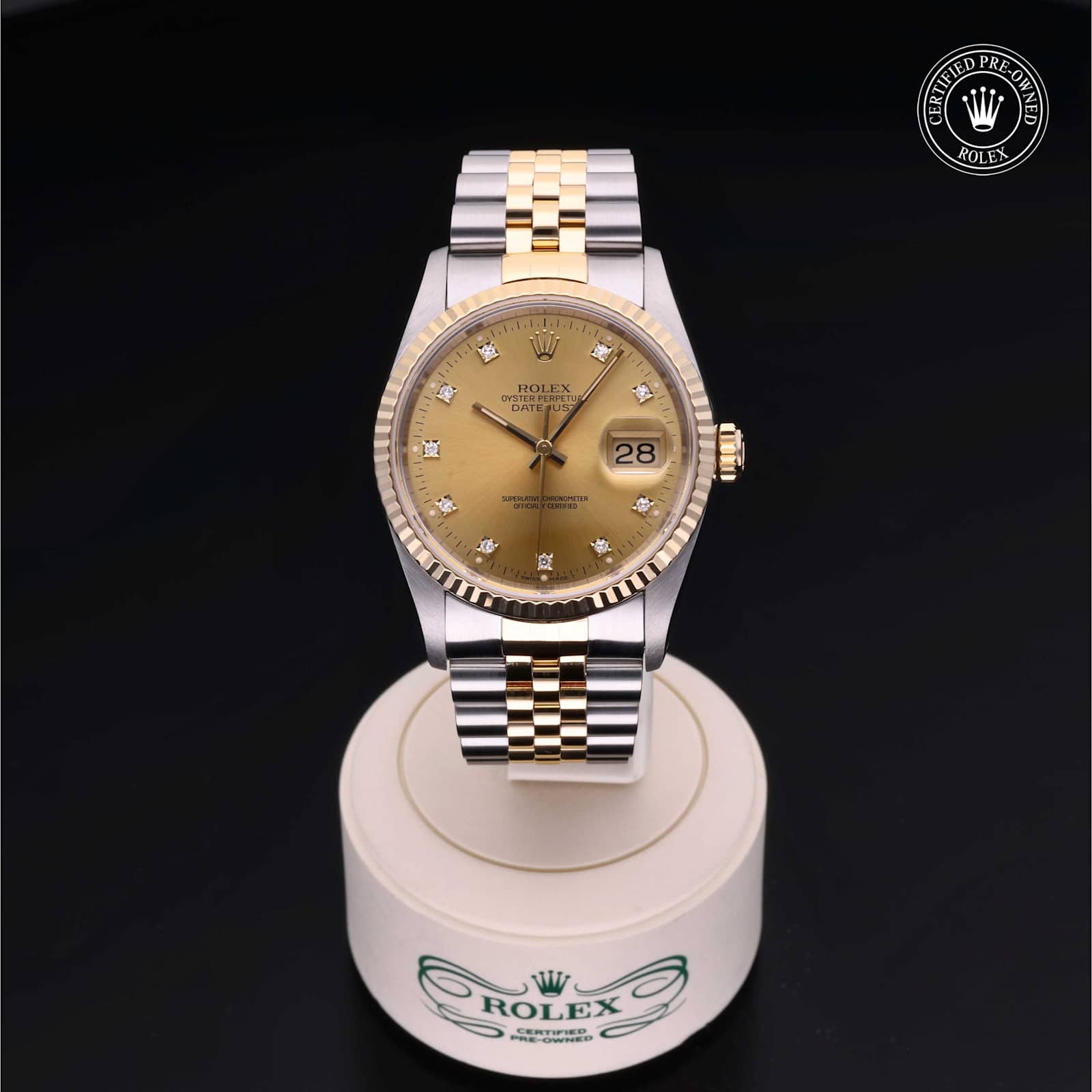 Rolex Datejust in Bicolour, 16233 - Bucherer