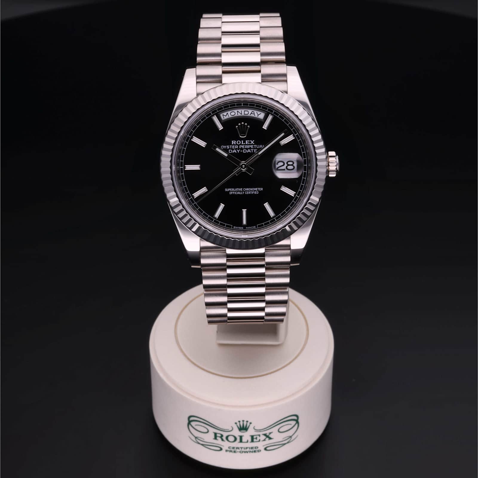 Rolex Day-Date in White Gold, 228239 - Bucherer