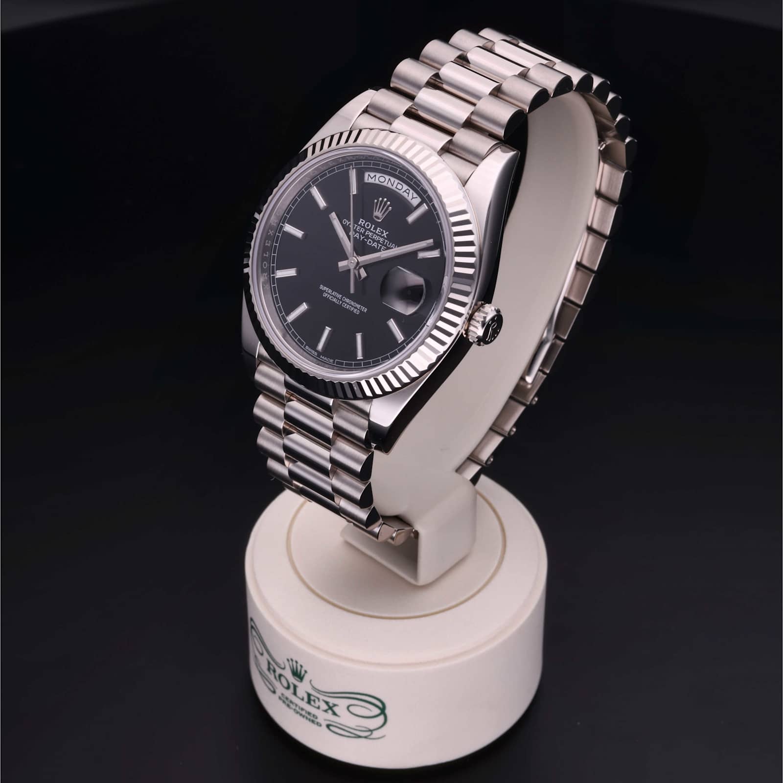Rolex Day-Date in White Gold, 228239 - Bucherer