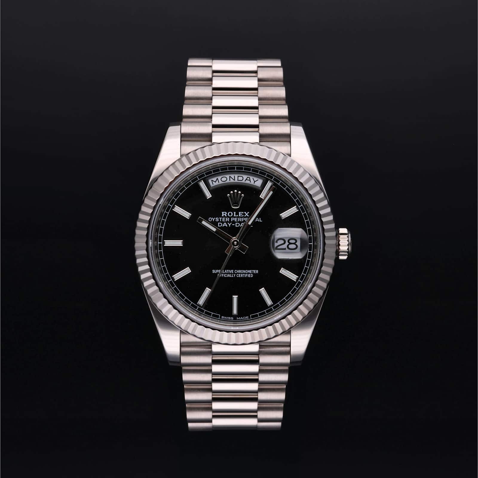 Rolex Day-Date in White Gold, 228239 - Bucherer