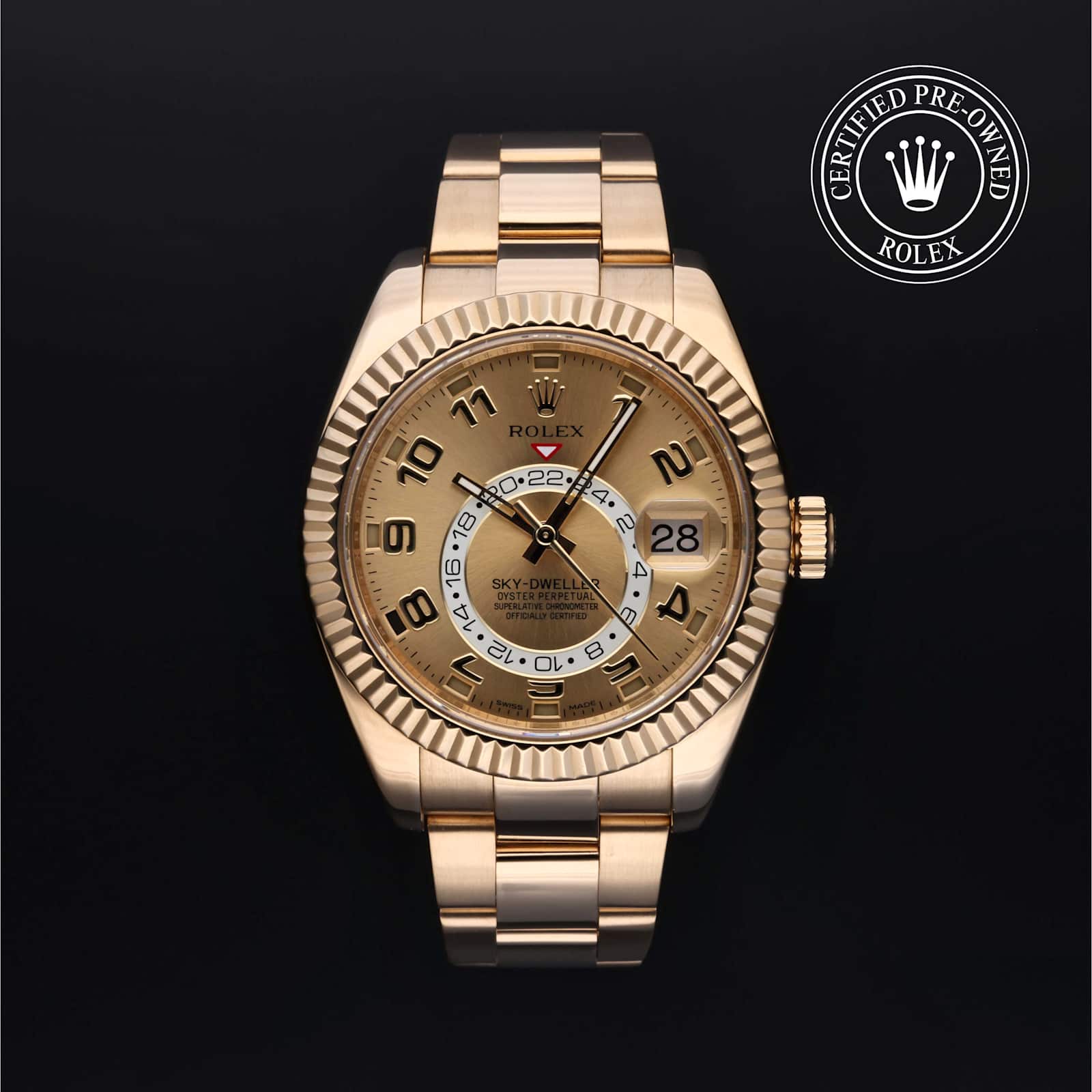 Rolex Sky-Dweller in Yellow Gold, 326938 - Bucherer