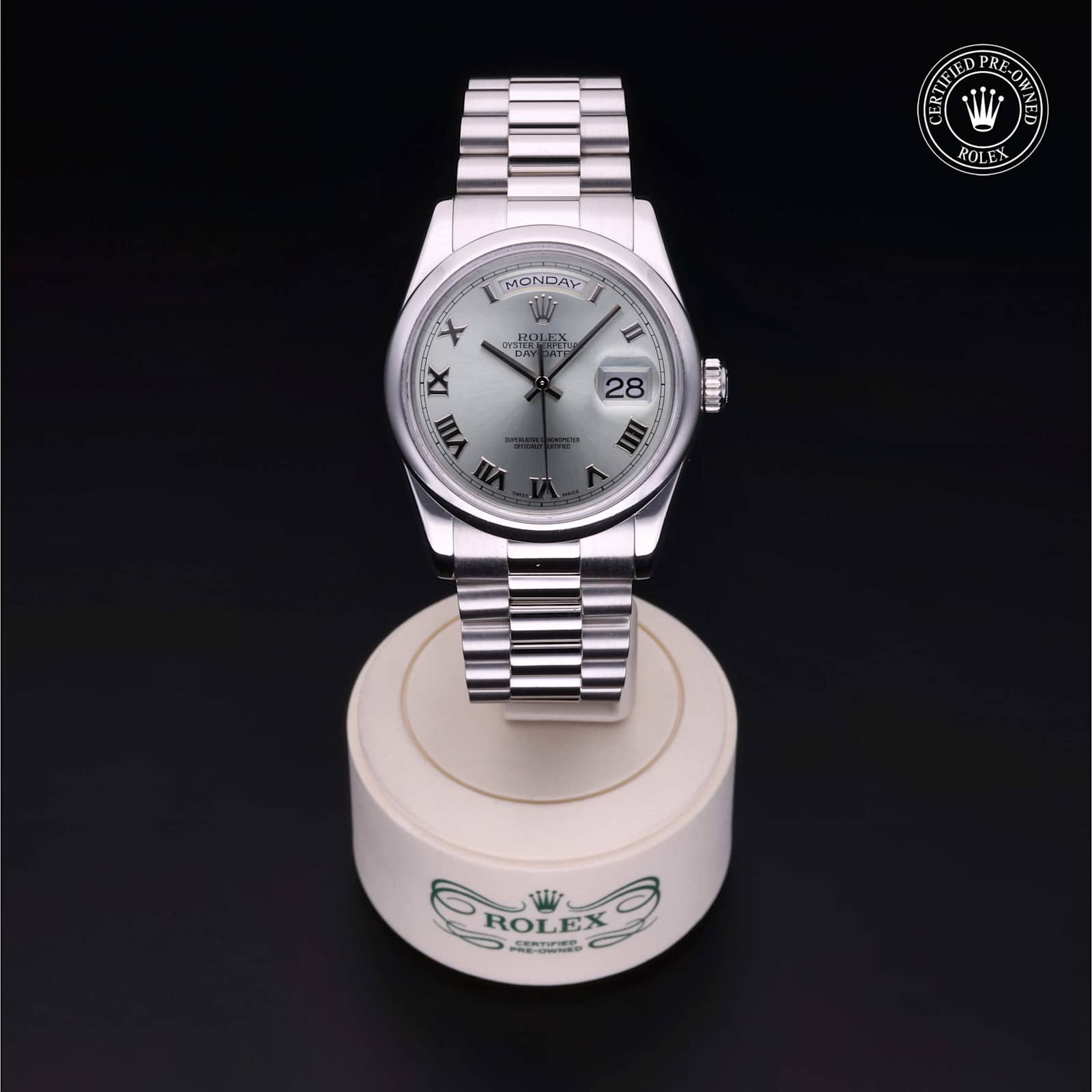Rolex Day-Date in Platinum, 118206 - Bucherer