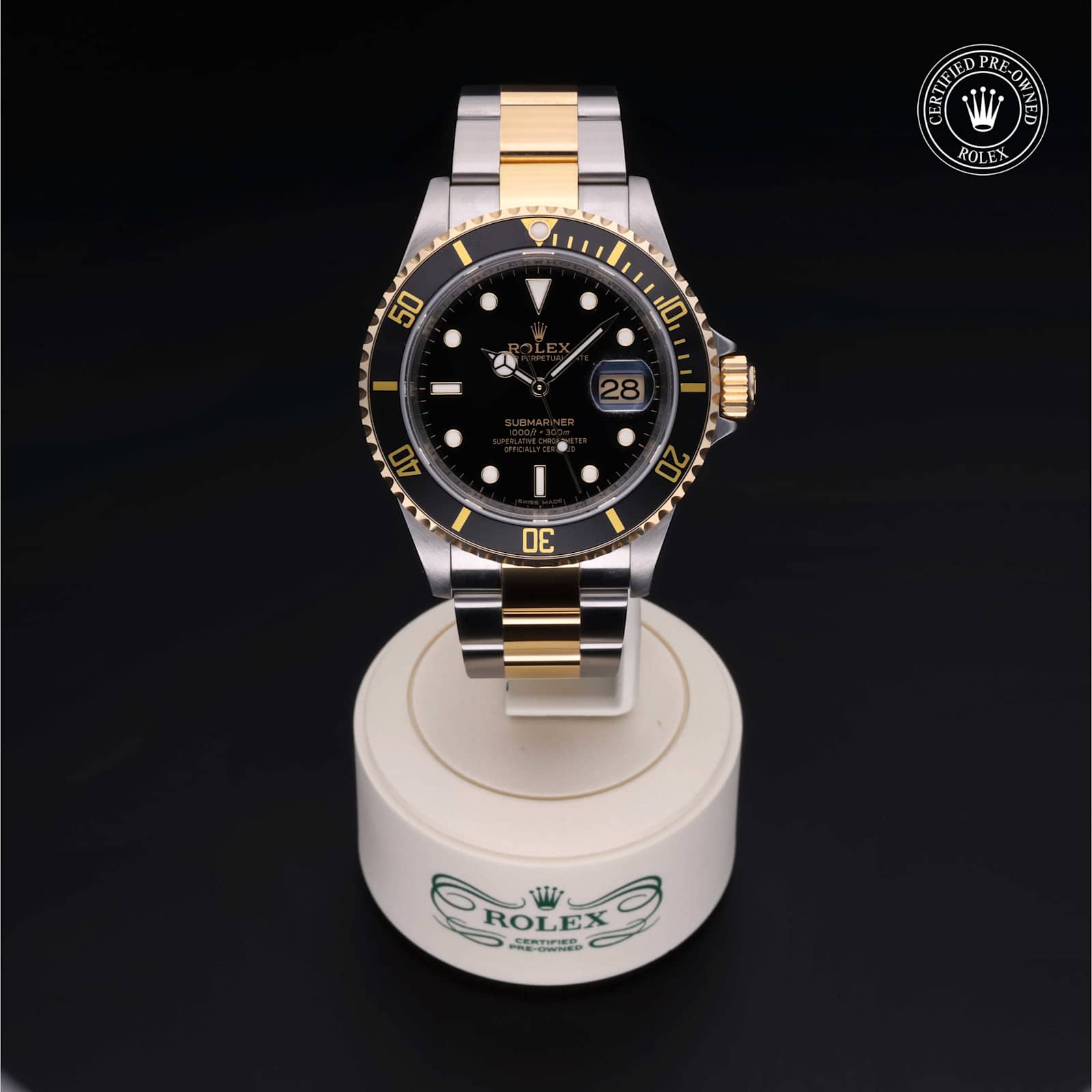 Rolex Submariner Date in Bicolor, 16613 - Bucherer