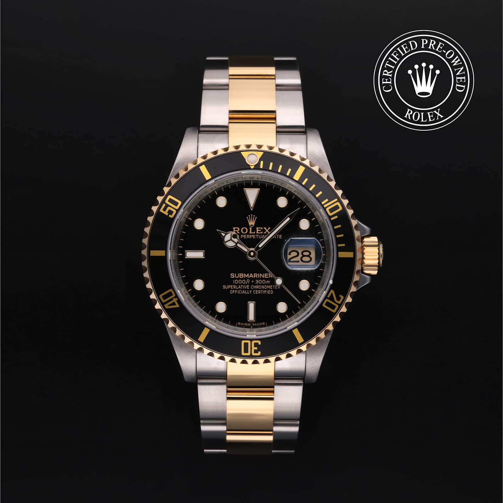 Rolex Submariner Date in Bicolor, 16613 - Bucherer