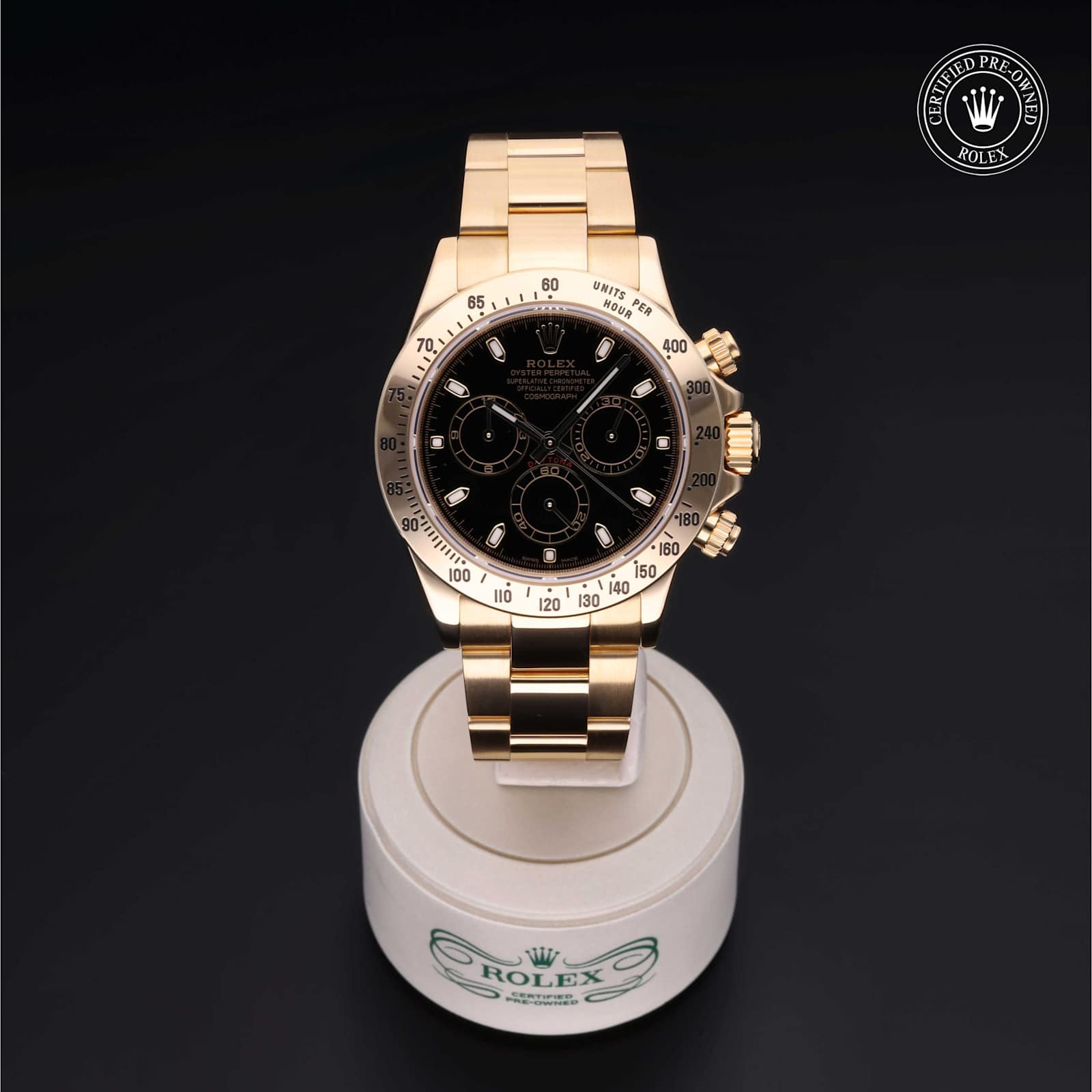 Rolex Cosmograph Daytona in Yellow Gold, 116528 - Bucherer