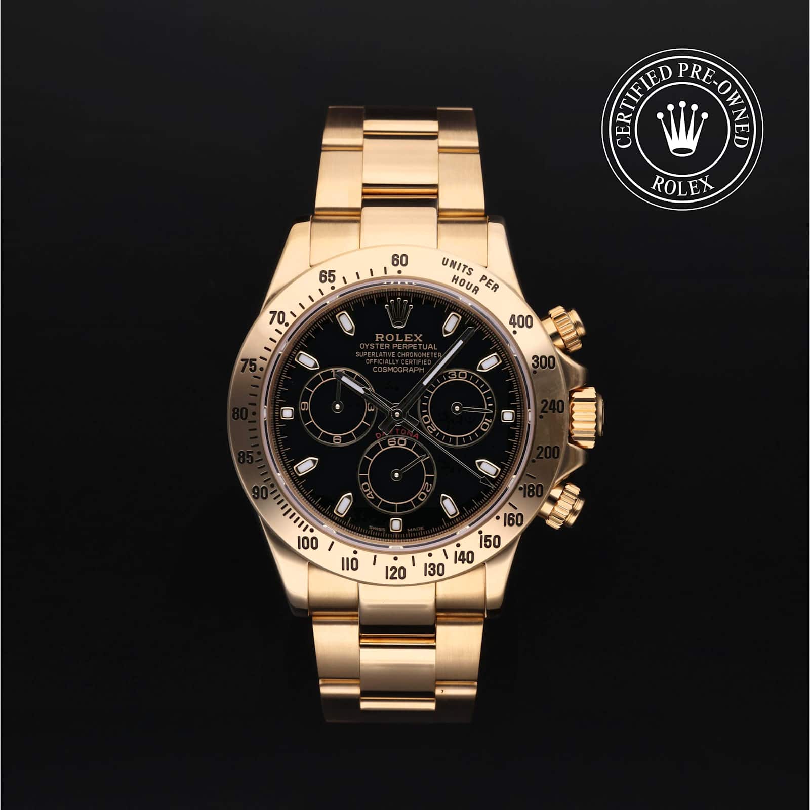 Rolex Cosmograph Daytona in Yellow Gold, 116528 - Bucherer