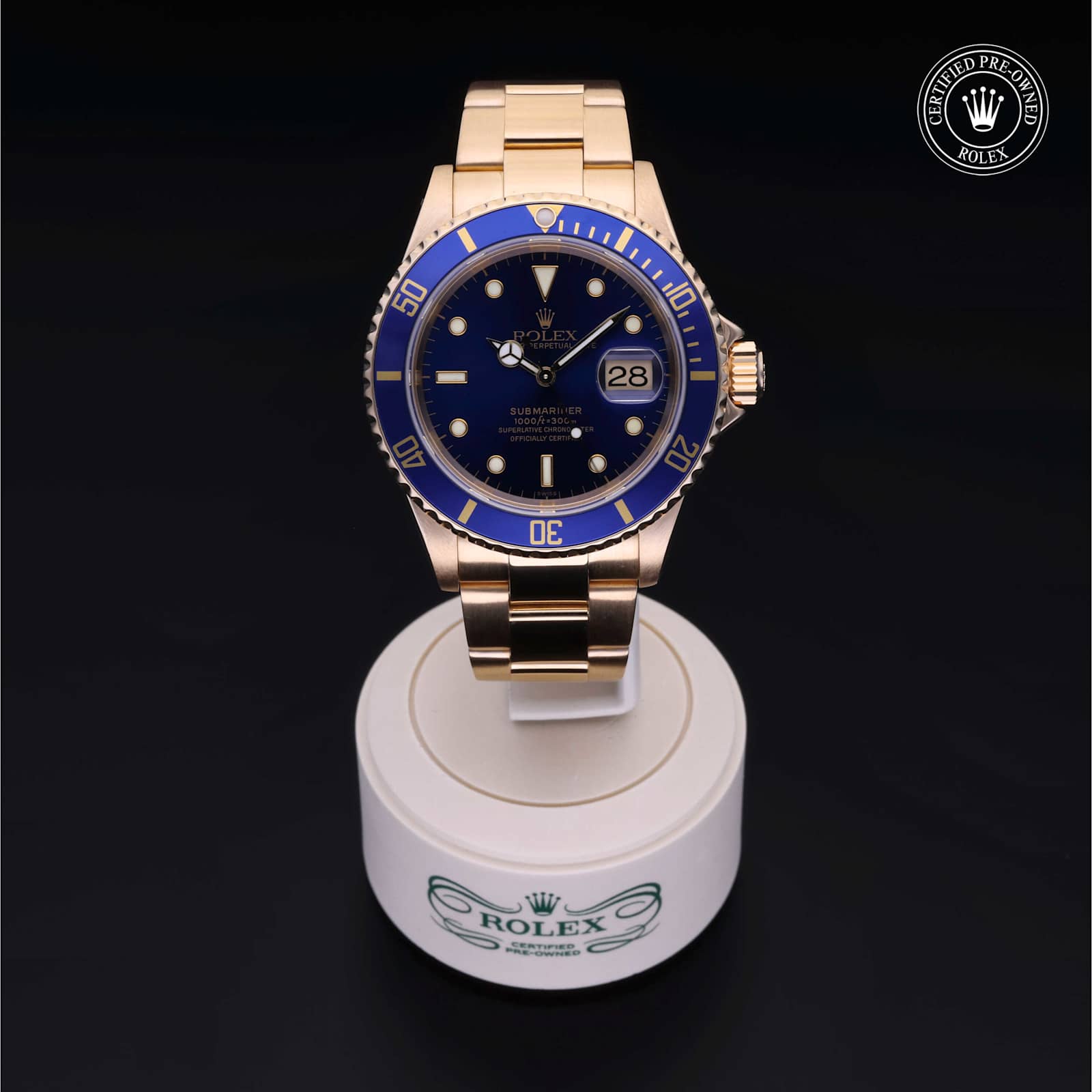 Rolex Submariner Date in Yellow Gold, 16618 - Bucherer