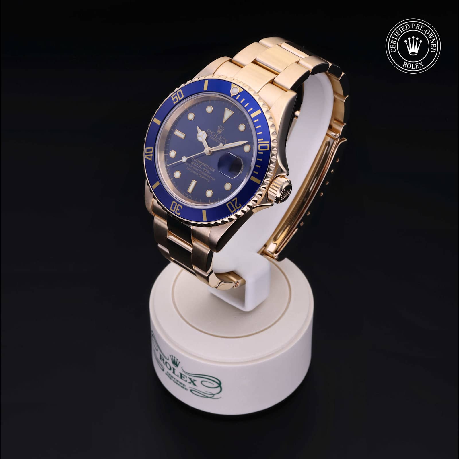 Rolex Submariner Date in Yellow Gold, 16618 - Bucherer