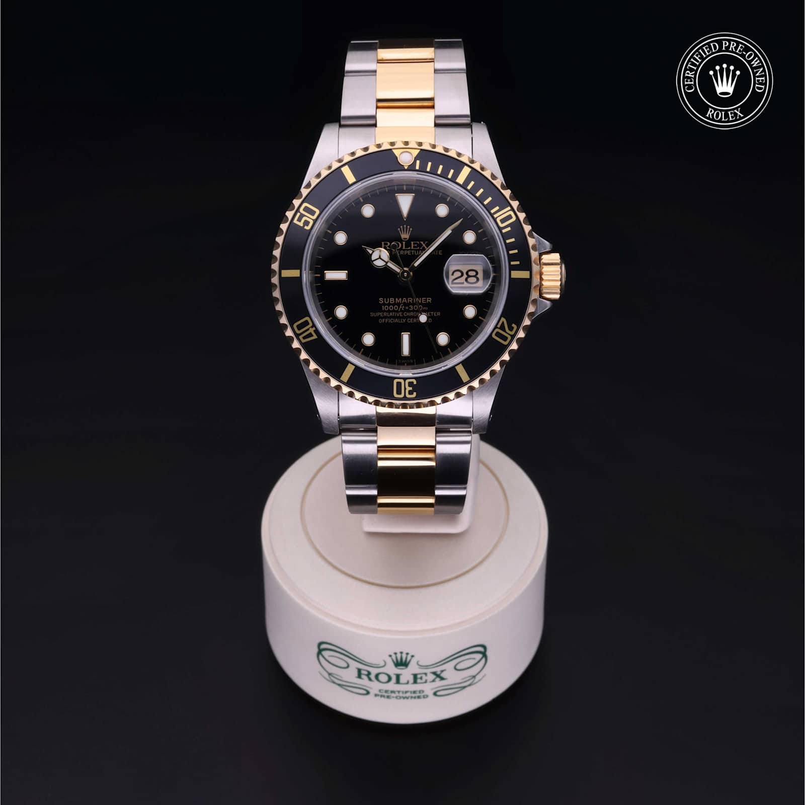 Rolex Submariner Date in Bicolor, 16613 - Bucherer
